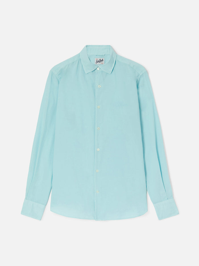 Aqua Green Chemise Shirt Pure Cotton