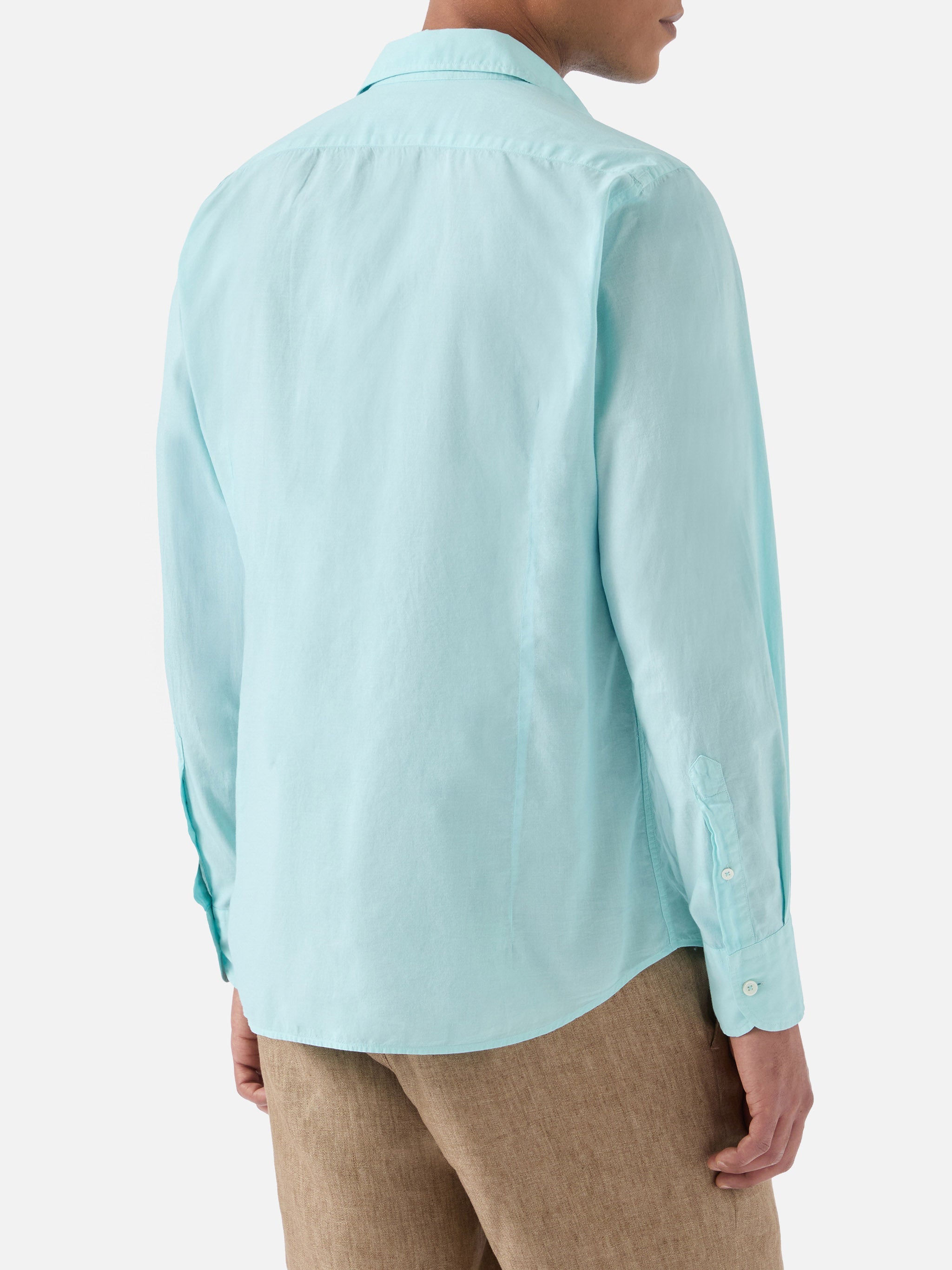 Aqua Green Chemise Shirt Pure Cotton