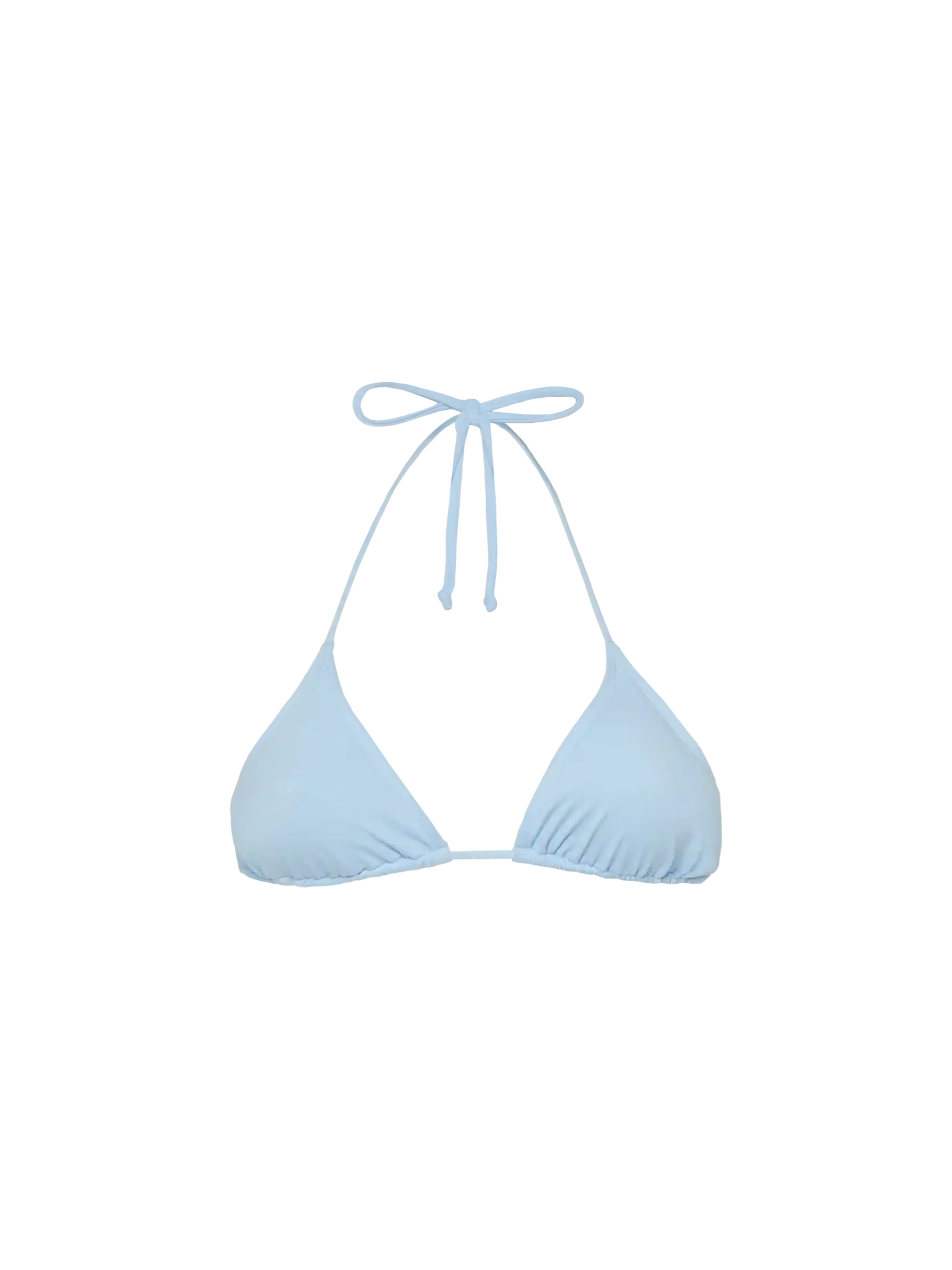Leah Light Blue Triangle Top Swimsuit Sky