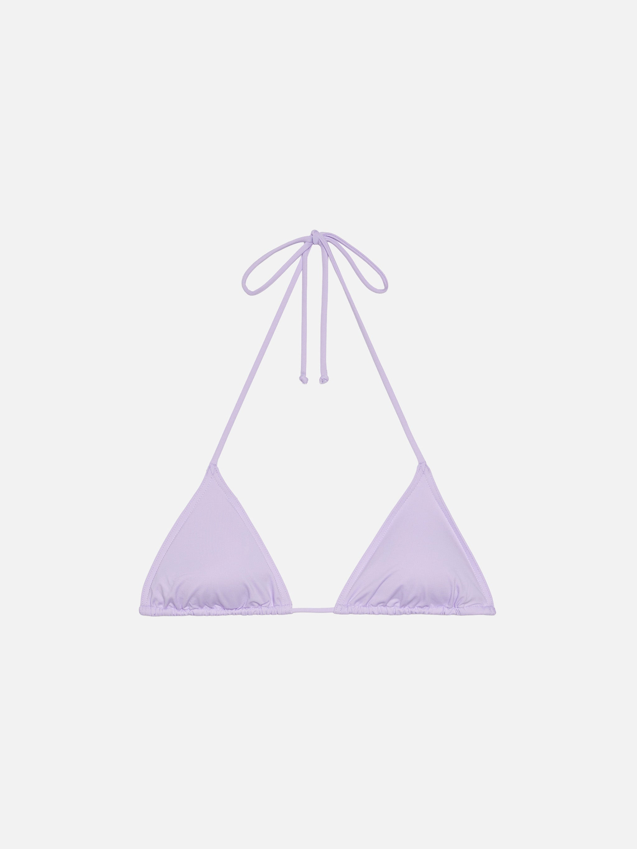 Leah Lilac Triangle Top Swimsuit Pink