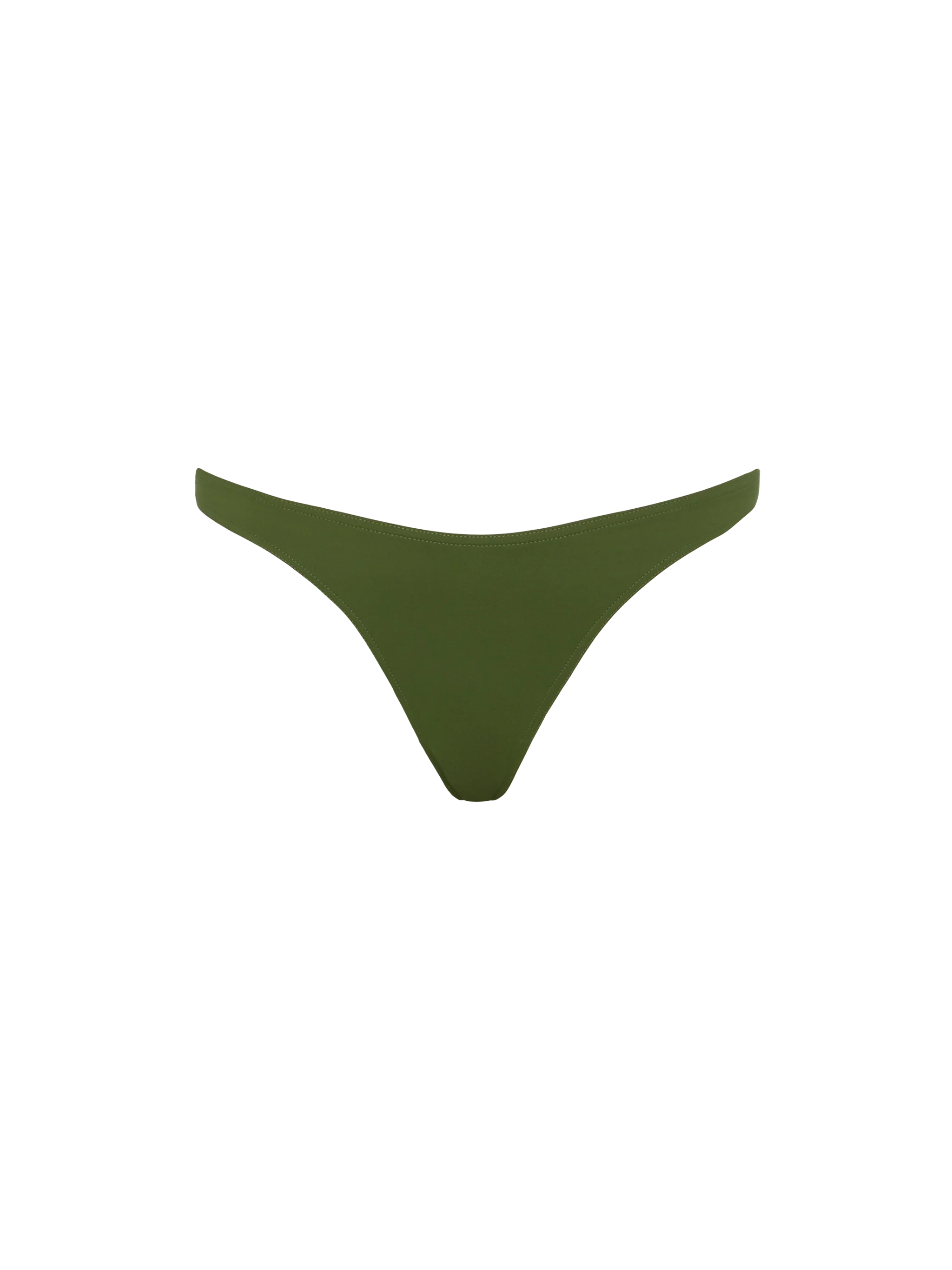 Lido Military Green Classic Swim Briefs Bottom