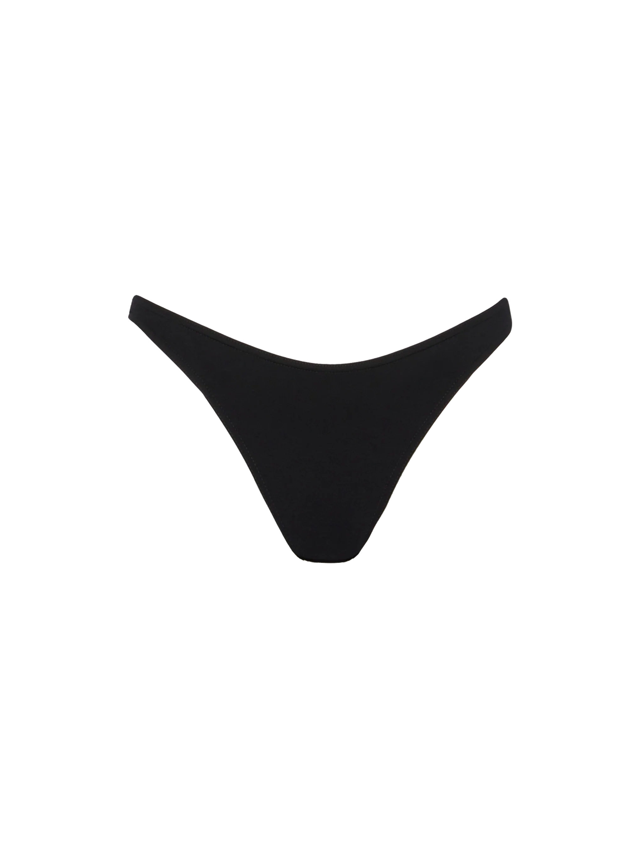 Lido Black Classic Swim Briefs Bottom