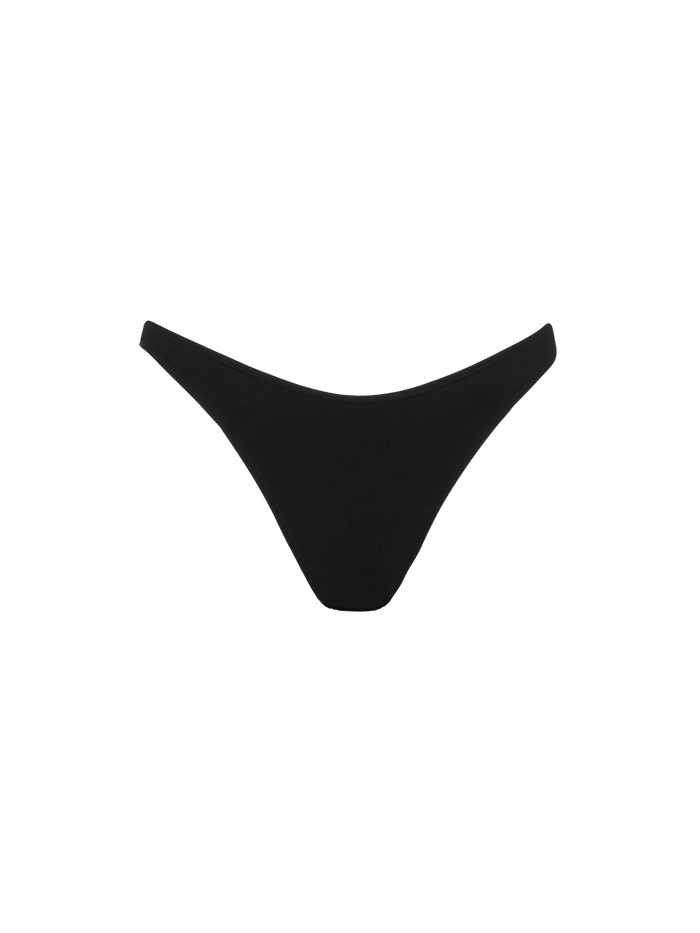 Lido Black Classic Swim Briefs Bottom