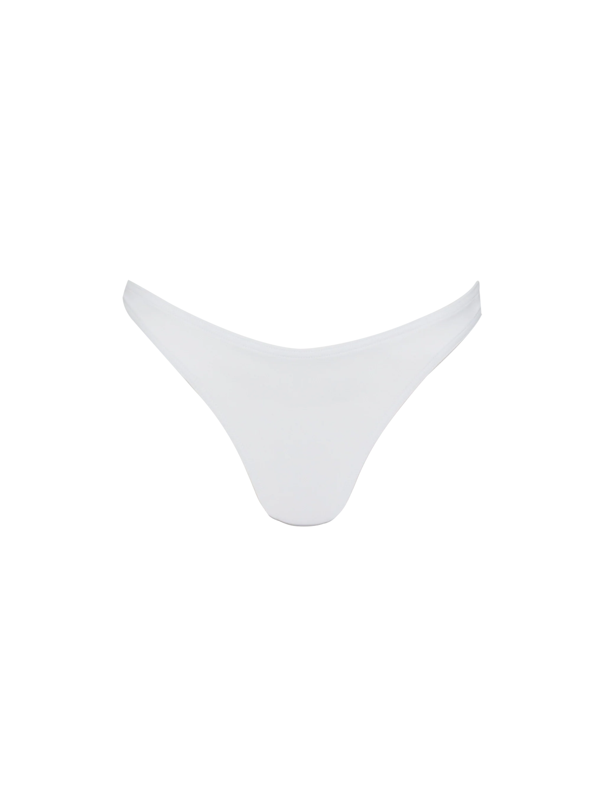Lido White Classic Swim Briefs Bottom