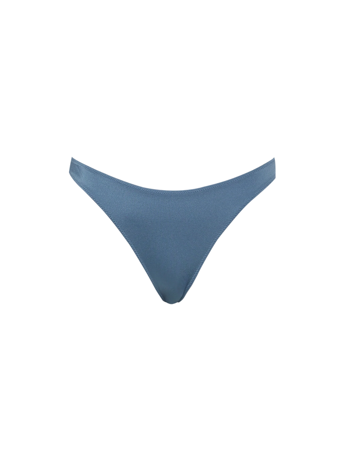 Lido Shimmer Avio Blue Classic Swim Briefs Sky Bottom