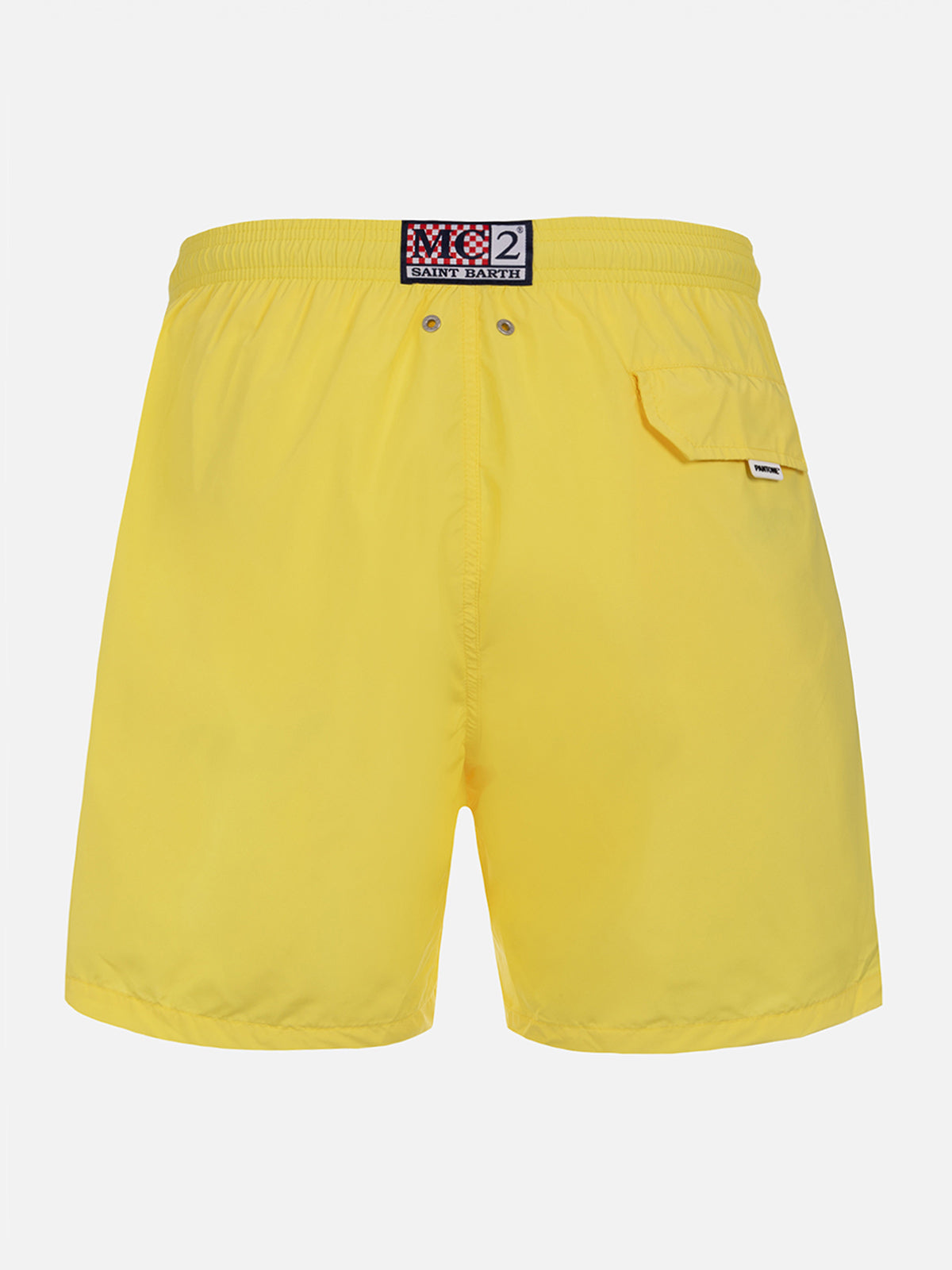 Man Lightweight Fabric Light Yellow Swim Shorts Lighting Pantone | Pantone® Special Edition Swimshort