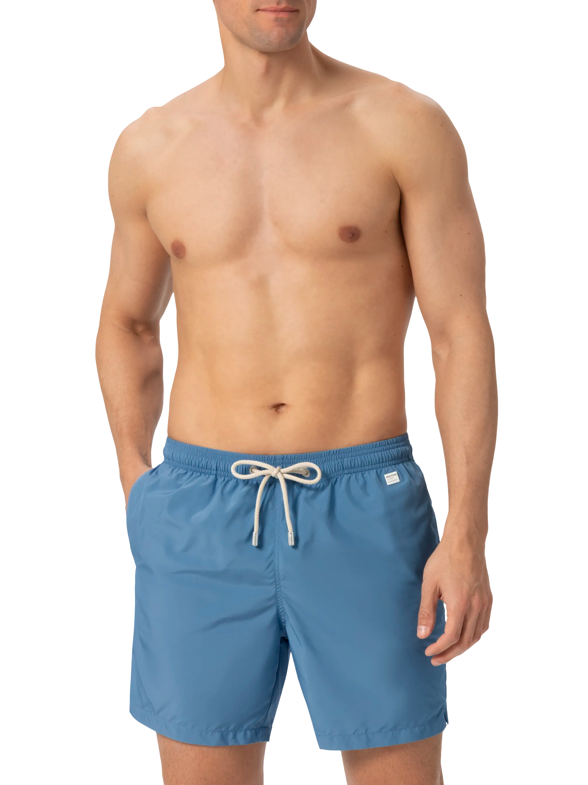 Lightweight Fabric Dusty Blue Swim Shorts Lighting Pantone | Pantone® Special Edition Swimshort
