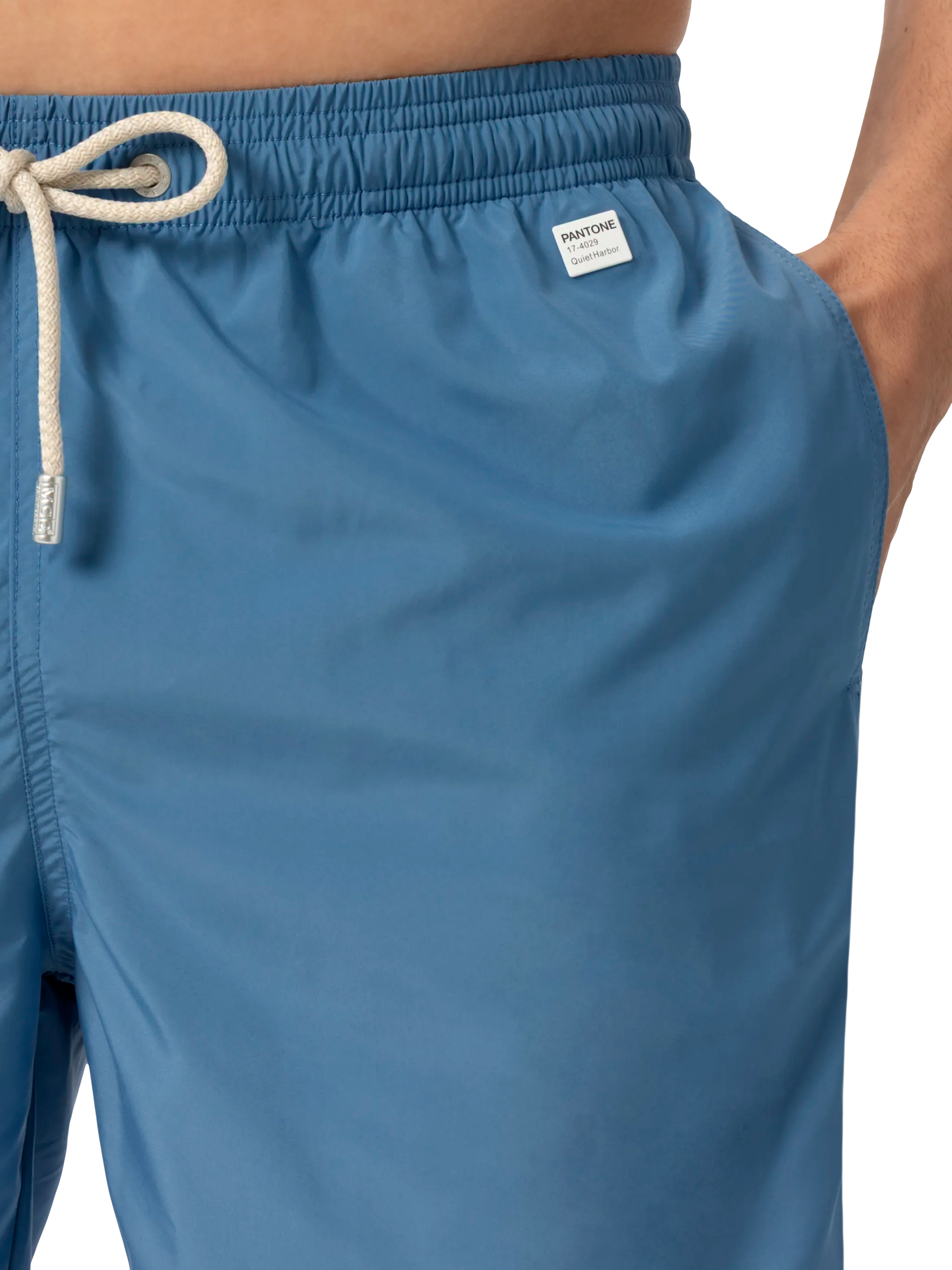 Lightweight Fabric Dusty Blue Swim Shorts Lighting Pantone | Pantone® Special Edition Swimshort