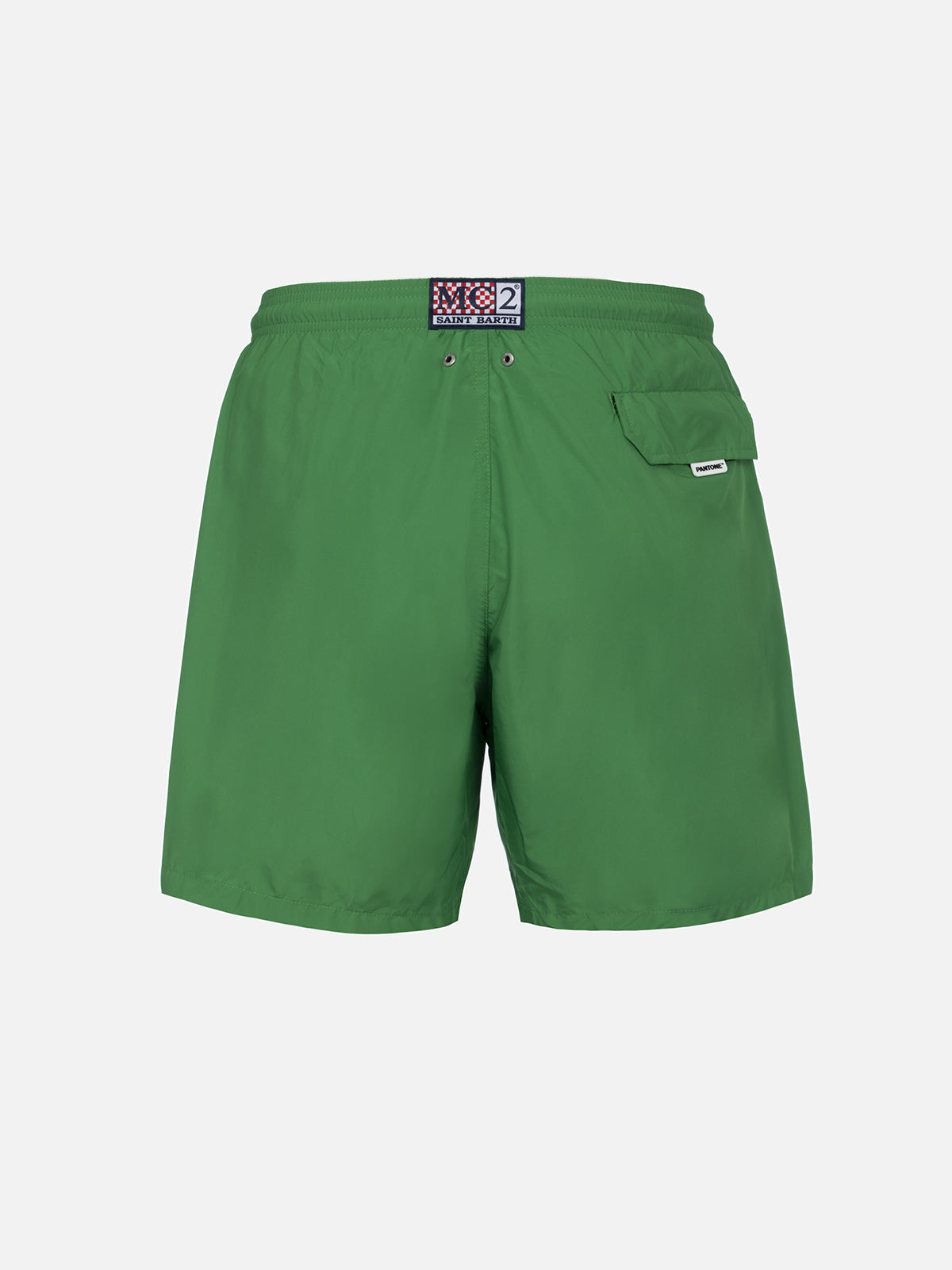 Man Lightweight Fabric Grass Green Swim-Shorts Lighting Pantone | Pantone® Special Edition __single__ Swimshort