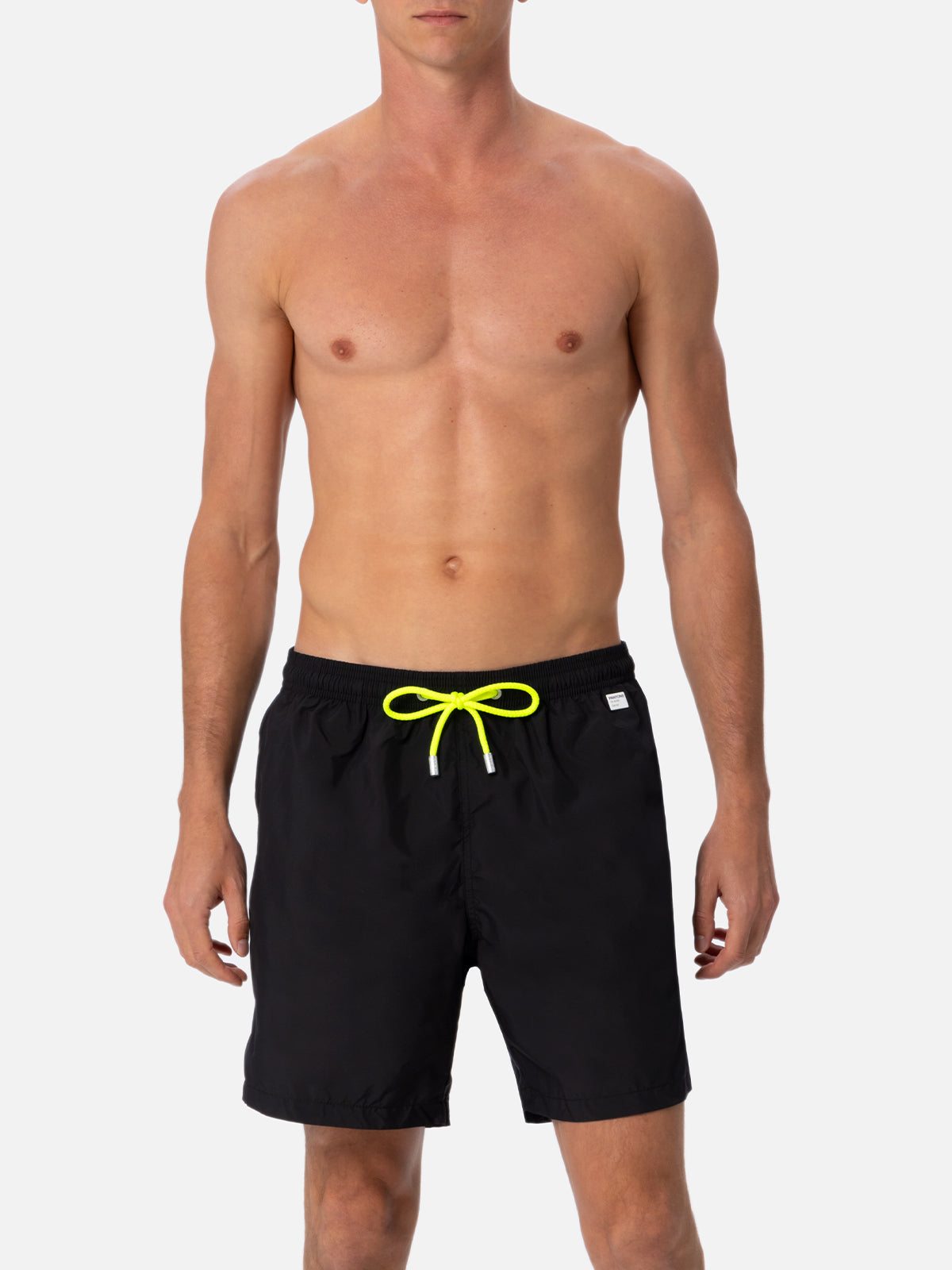 Lightweight Fabric Black Swim Shorts Lighting Pantone | Pantone® Special Edition Swimshort