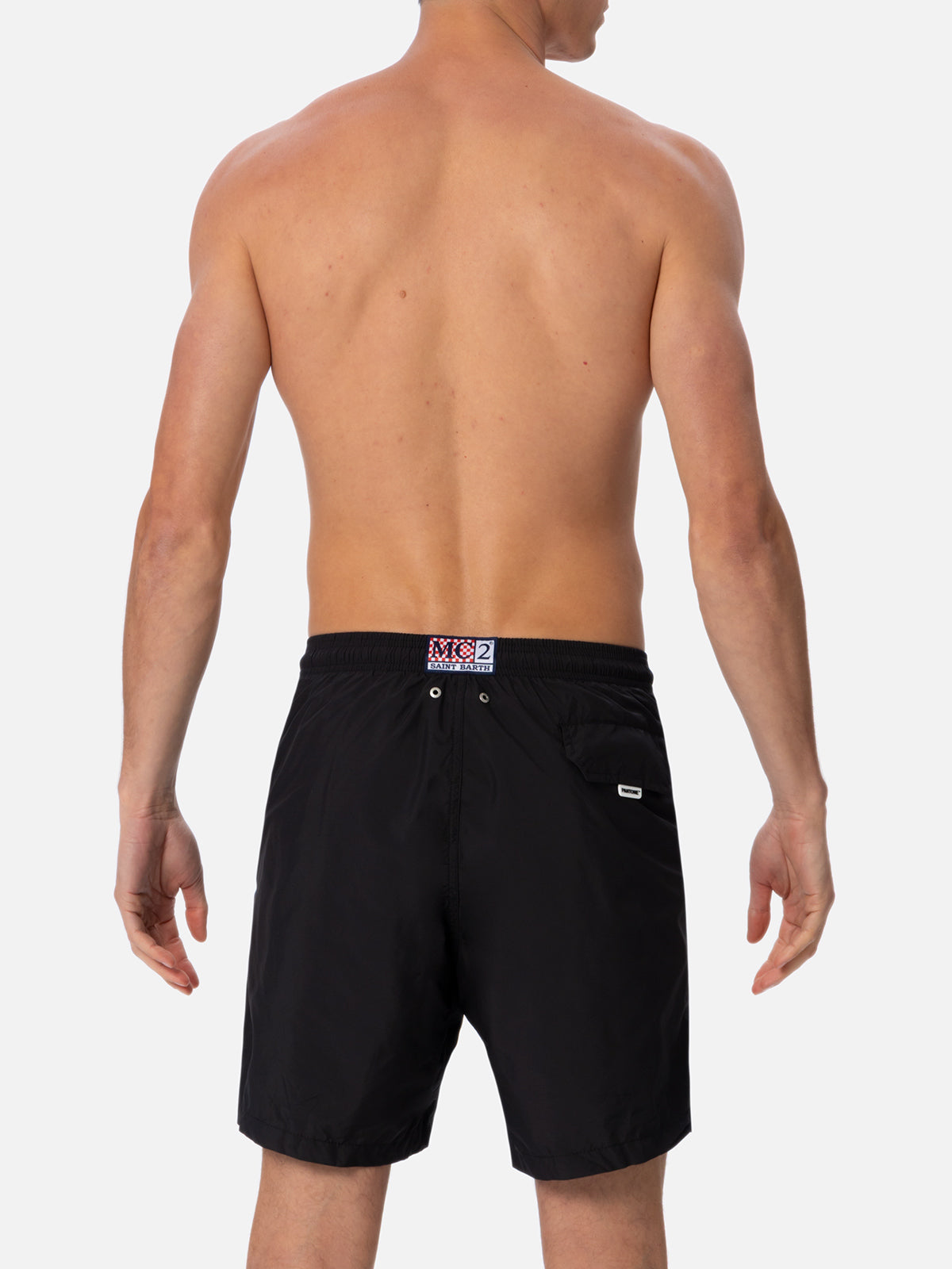 Lightweight Fabric Black Swim Shorts Lighting Pantone | Pantone® Special Edition Swimshort