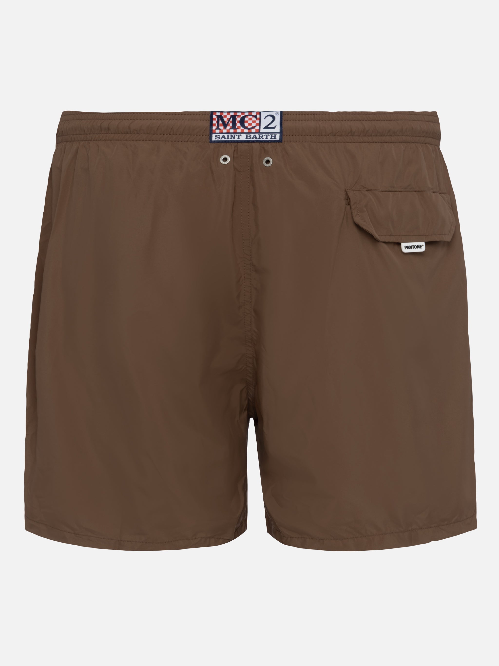 Lightweight Fabric Brown Swim Shorts Lighting Pantone | Pantone® Special Edition Swimshort