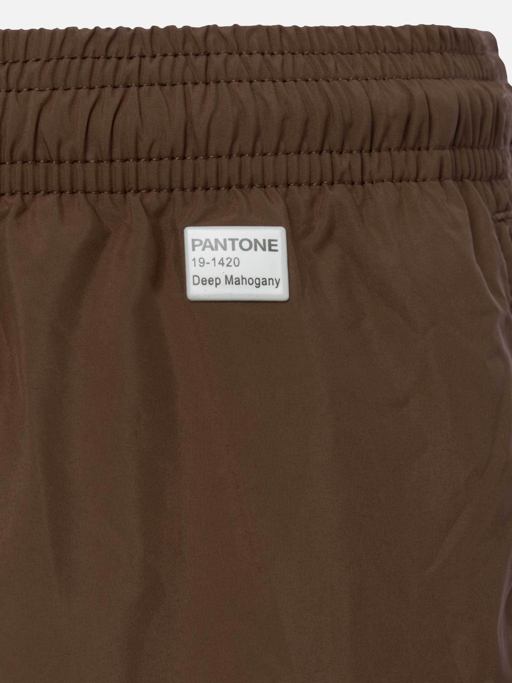 Lightweight Fabric Brown Swim Shorts Lighting Pantone | Pantone® Special Edition Swimshort