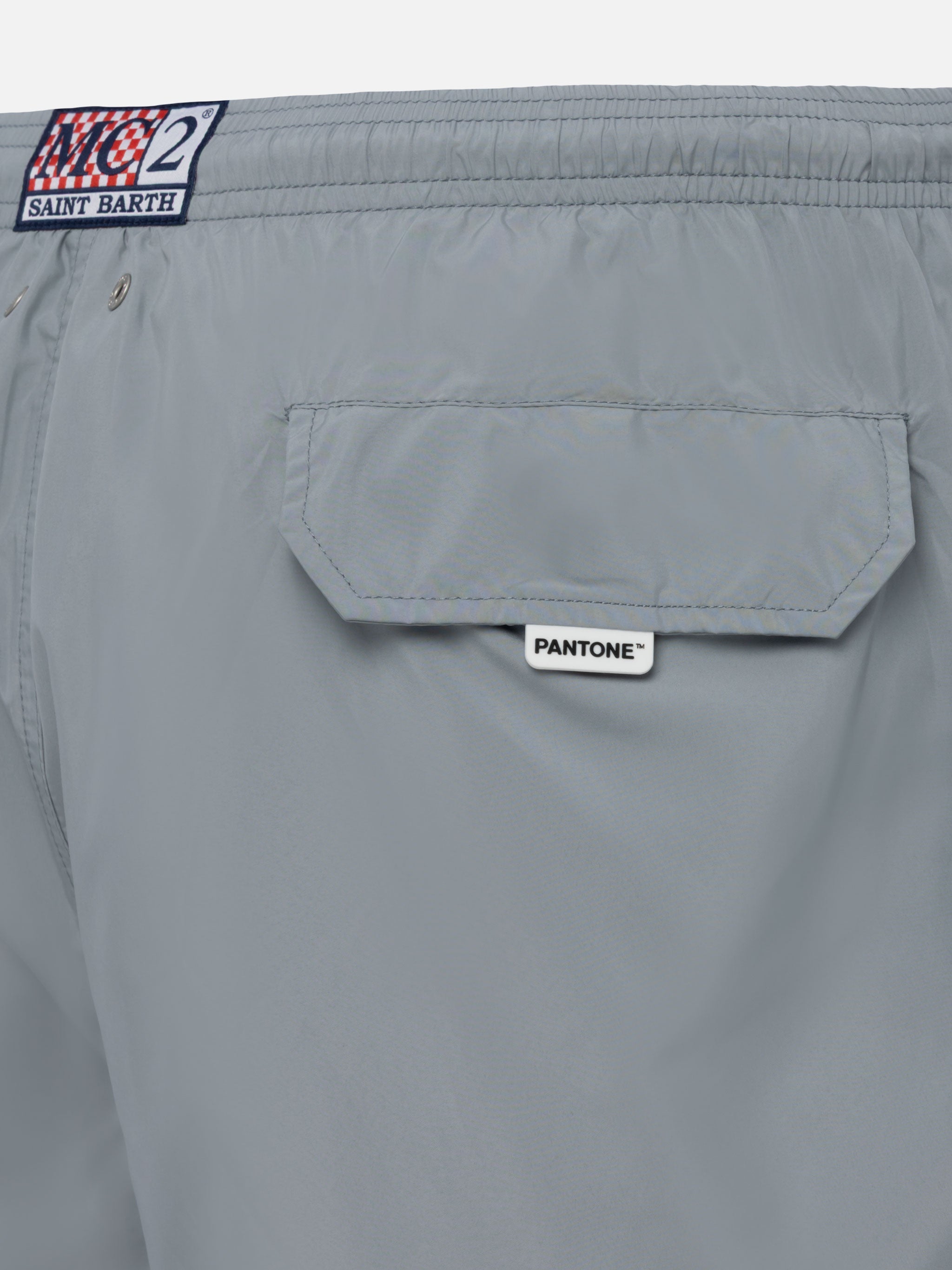 Lightweight Fabric Grey Swim Shorts Lighting Pantone | Pantone® Special Edition Swimshort