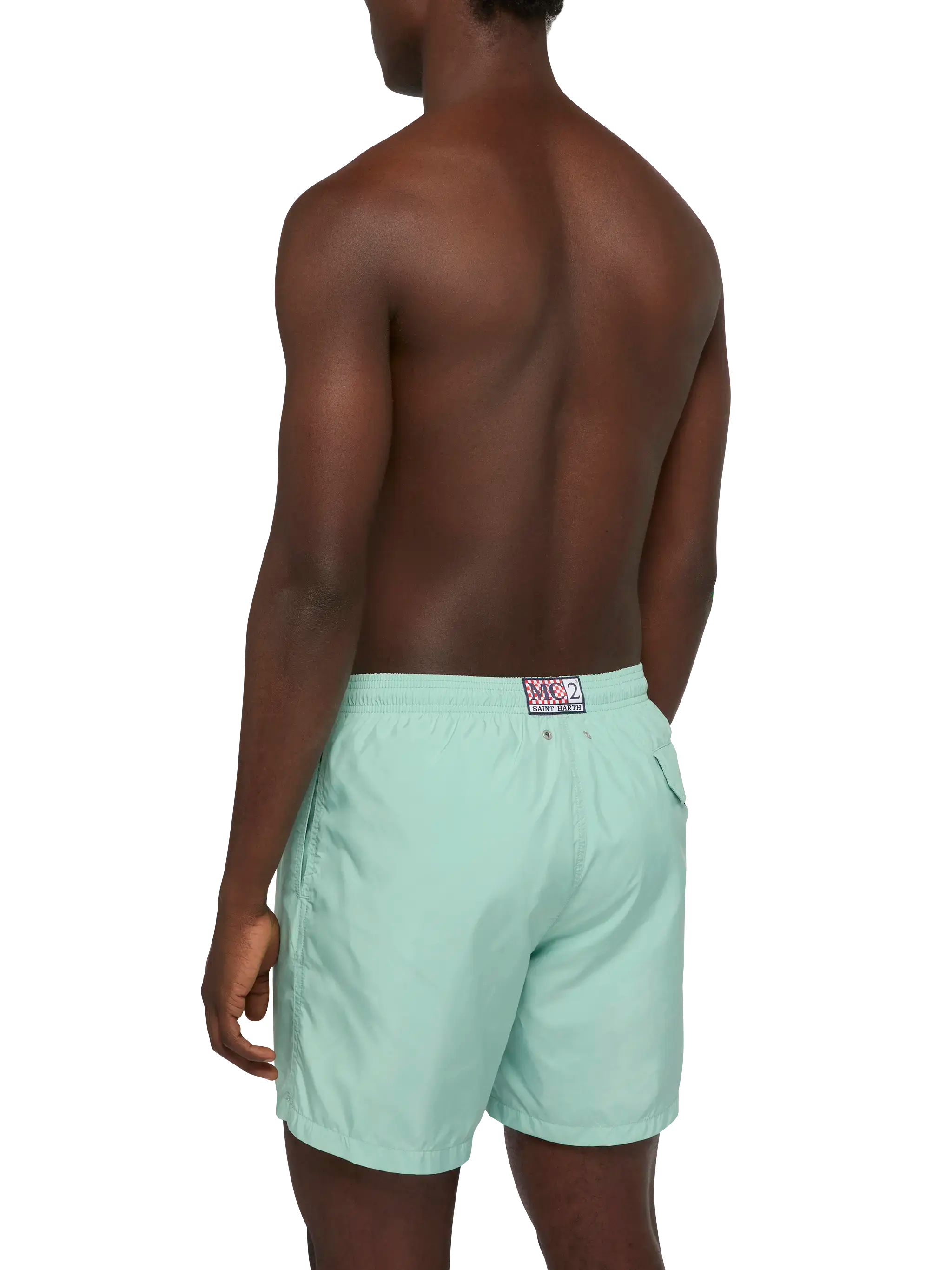 Lightweight Fabric Sage Green Swim Shorts Lighting Pantone | Pantone® Special Edition Swimshort
