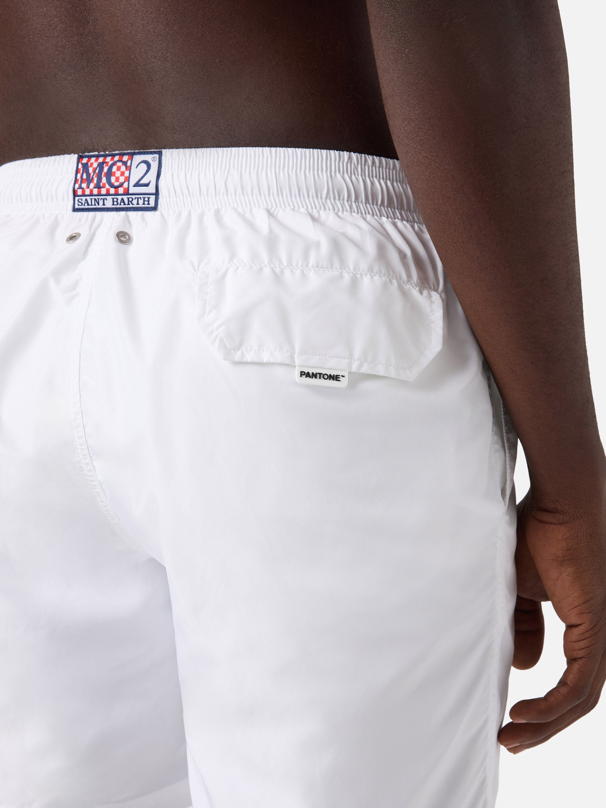 Lighting Pantone Swim Shorts White | Special Edition Swimshort
