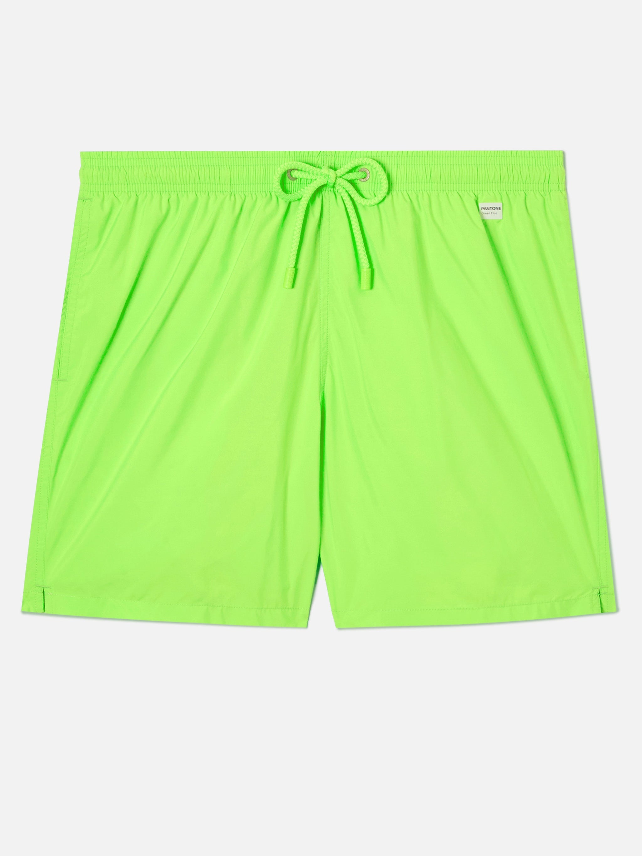 Lighting Pantone Swim Shorts Solid Fluo Green | Special Edition Swimshort