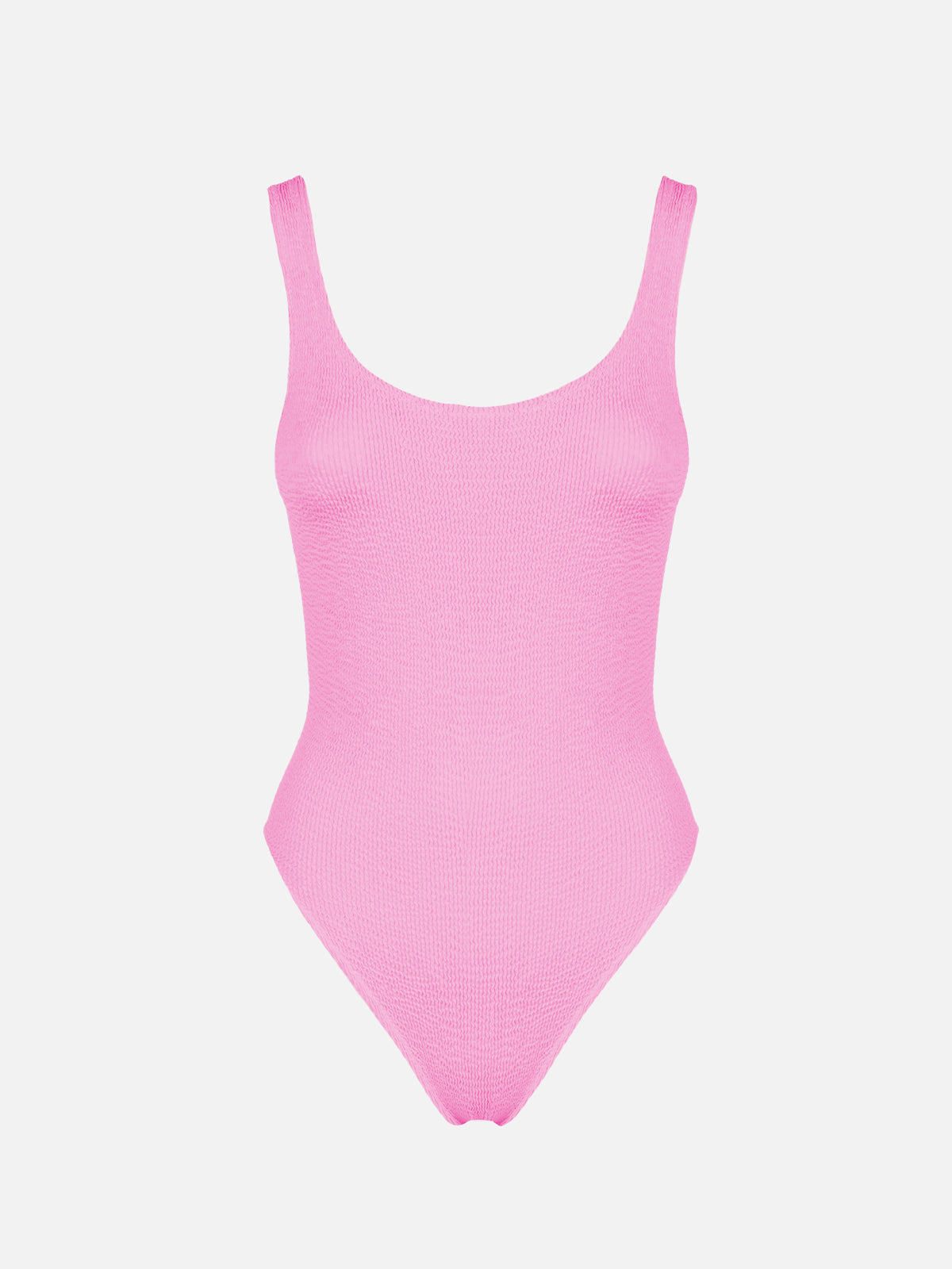 Lora Pink Crinkle One-Piece Swimsuit One Piece