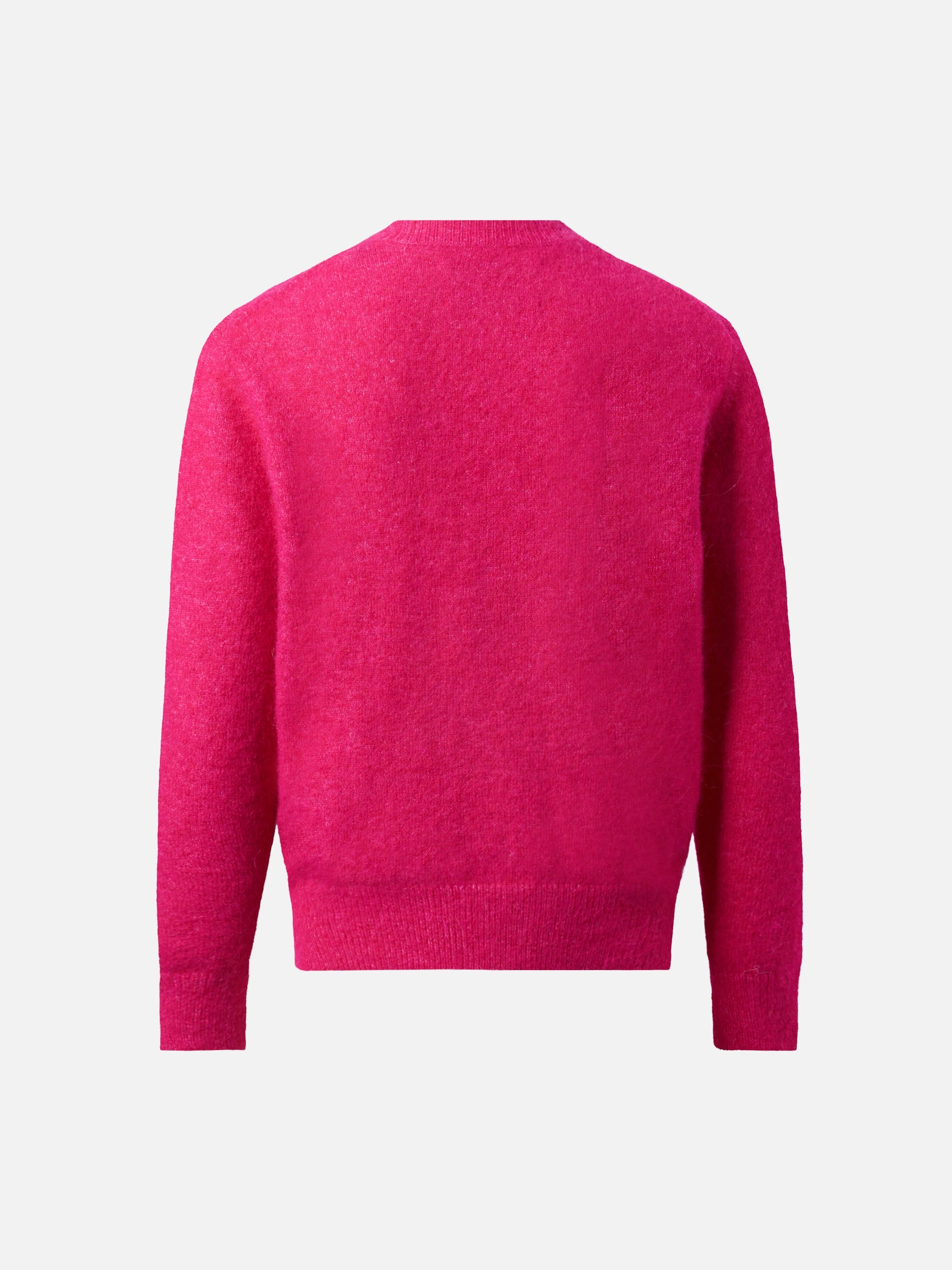 Fuchsia Stretch Alpaca Crewneck Lyle Pink