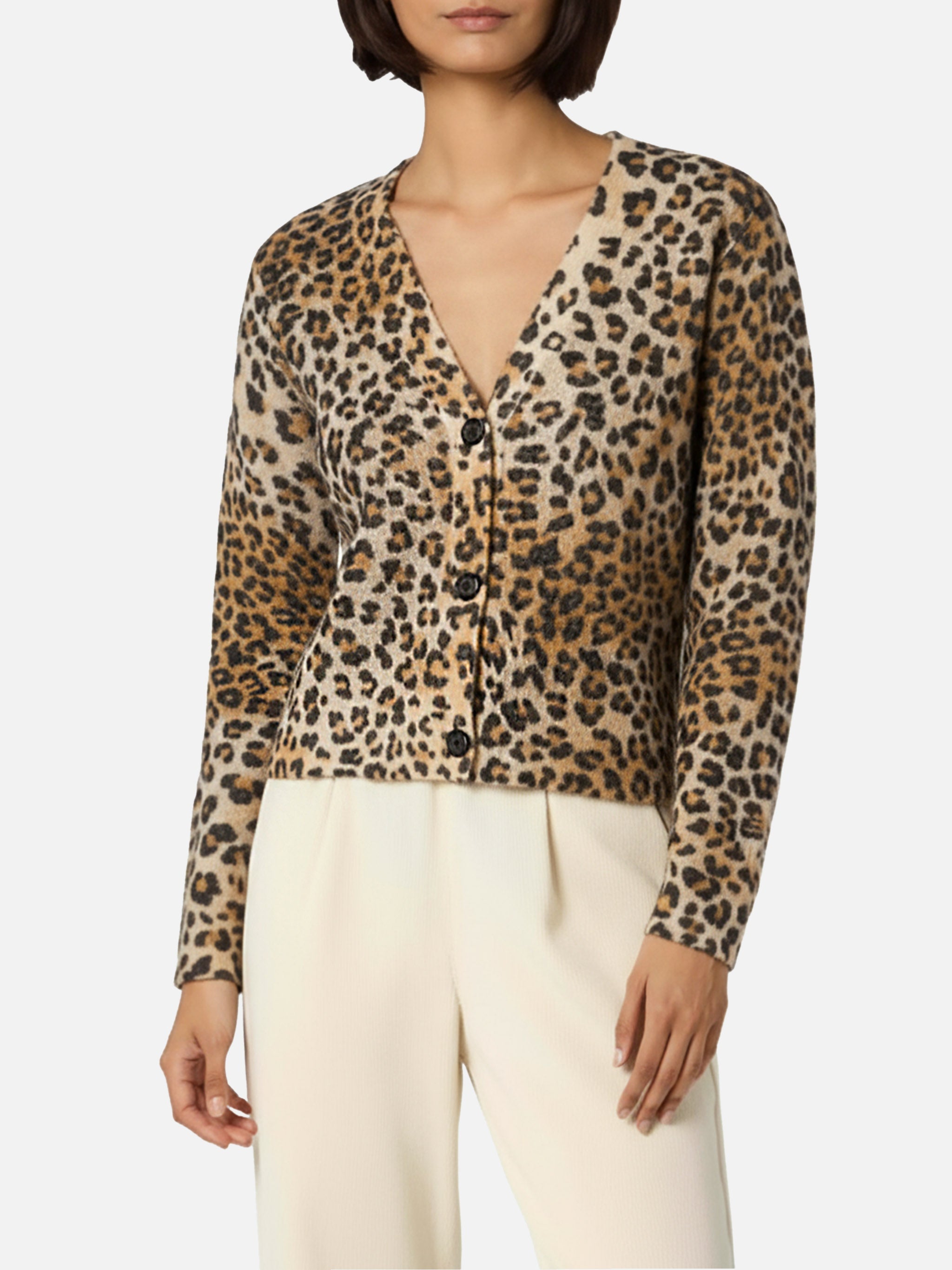 Animalier Lyza Cardigan Brown