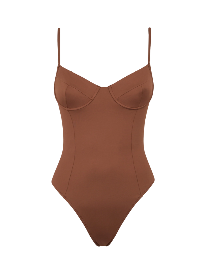 Margaret Brown One-Piece Swimsuit One Piece