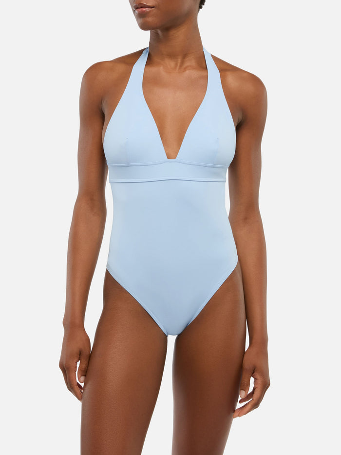 Marylin Light Blue One-Piece Swimsuit Sky One Piece