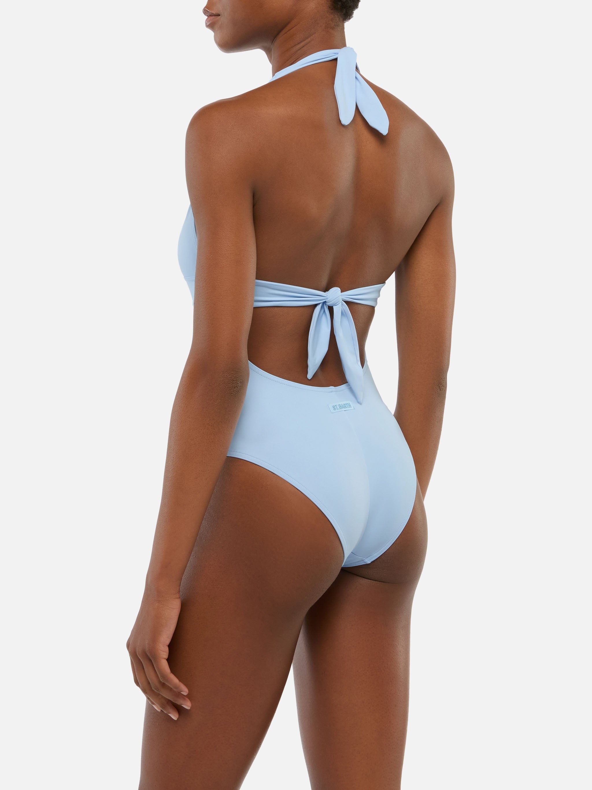 Marylin Light Blue One-Piece Swimsuit Sky One Piece