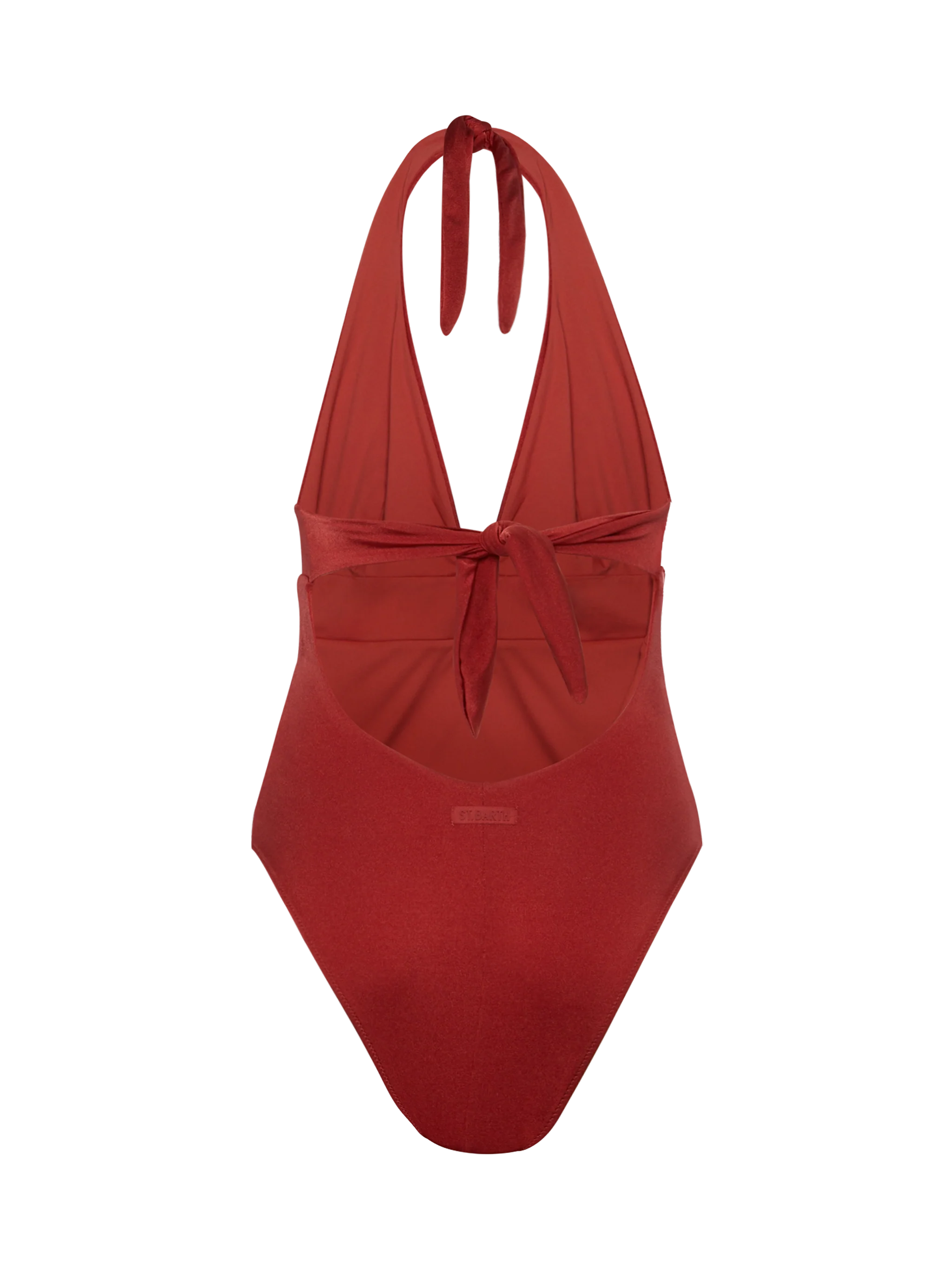 Marylin Shimmer Red One-Piece Swimsuit One Piece