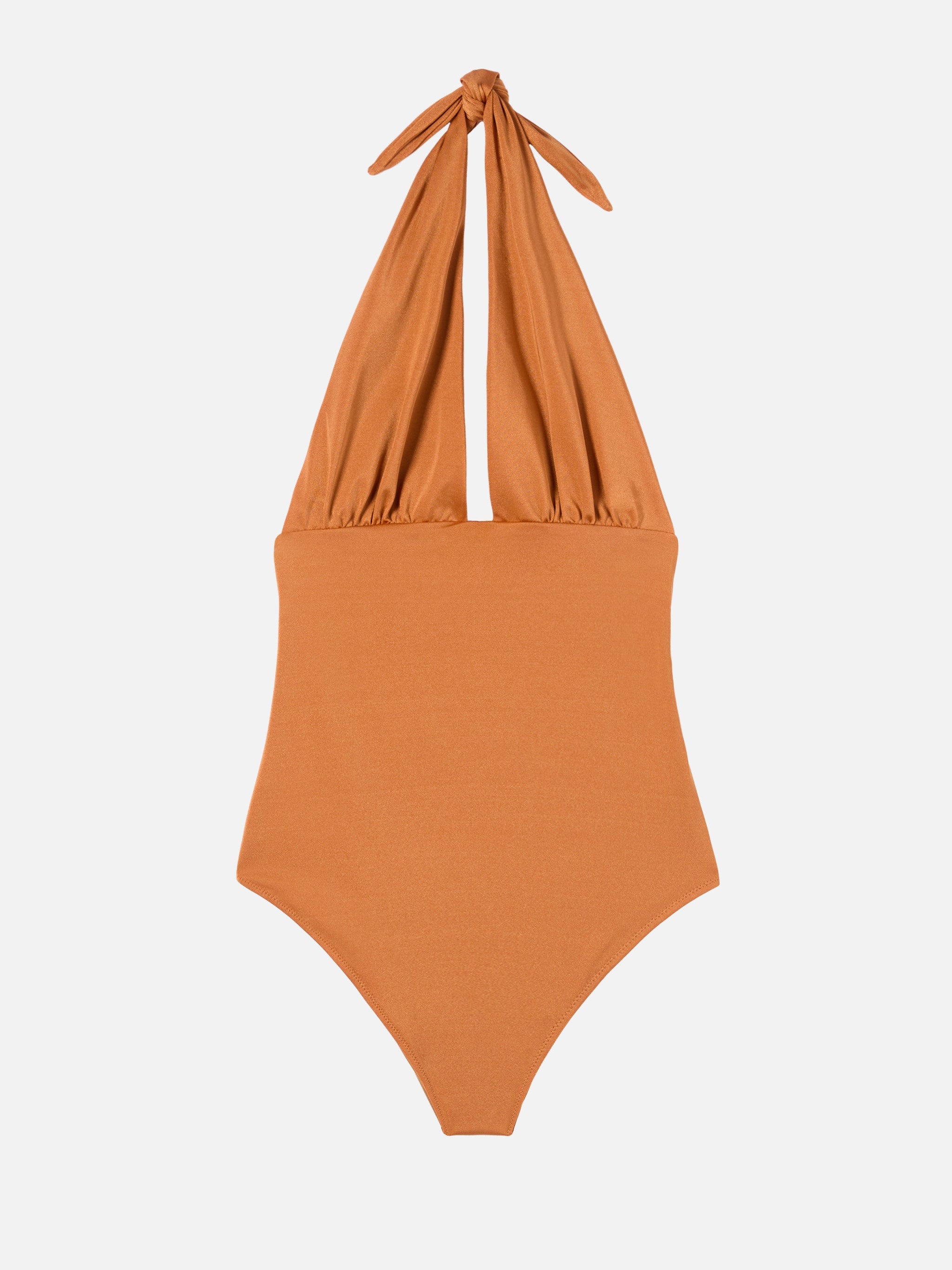One Piece Swimsuit Marysol Shiny Ochre