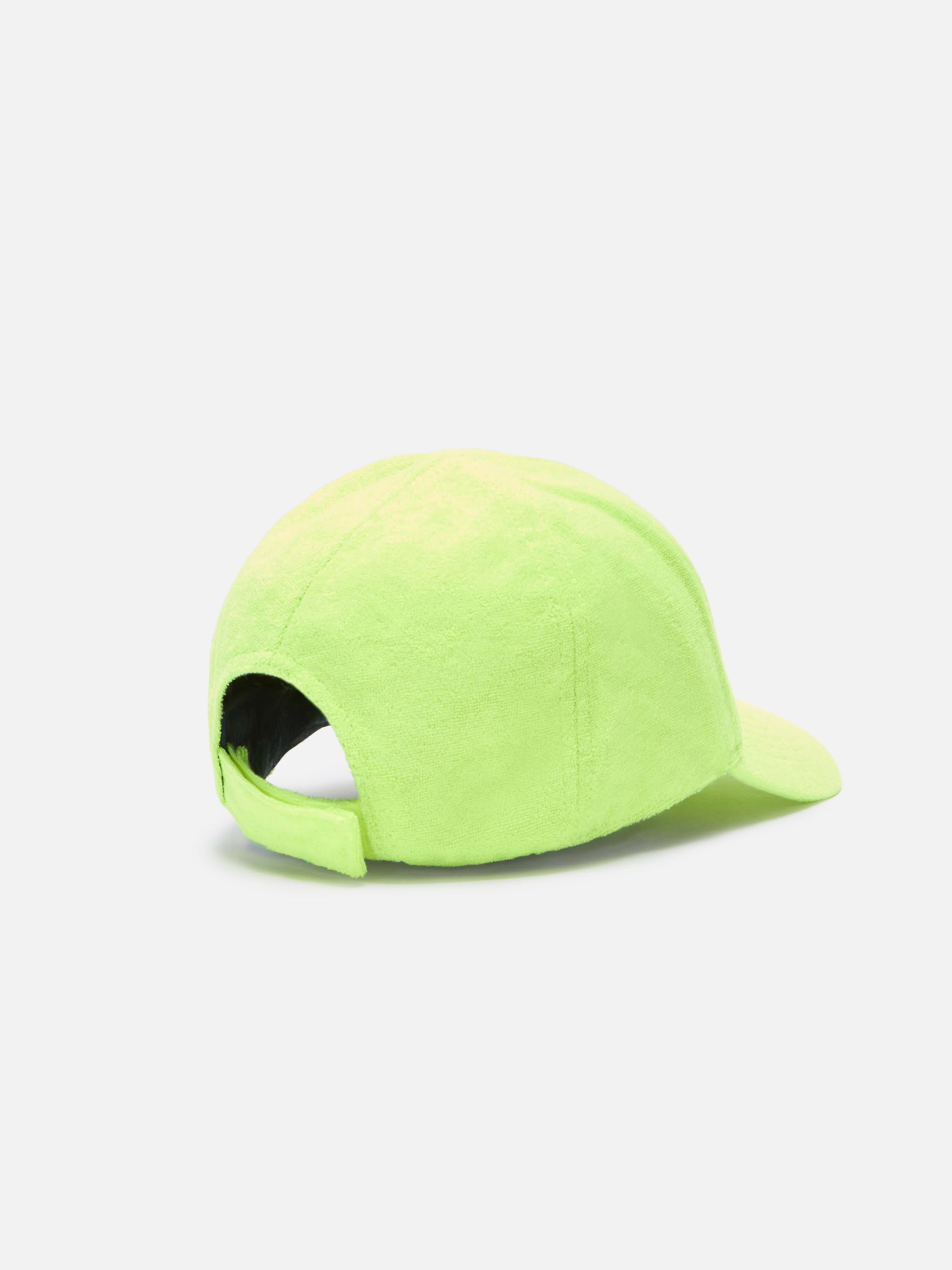 Matthew Yellow Terry Cloth Cap Hat