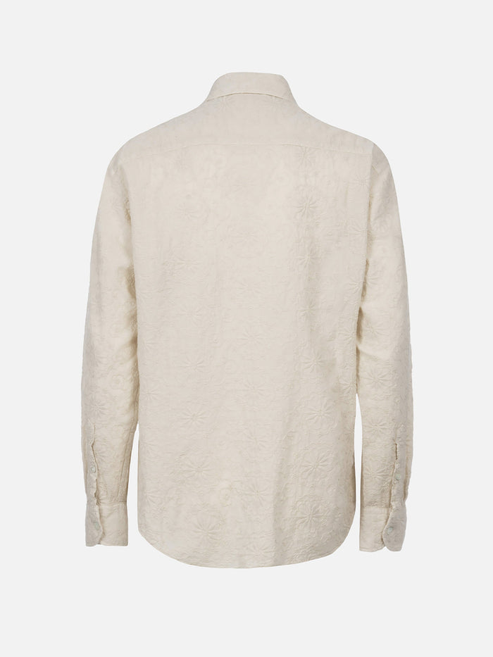 Meredith Sangallo Cotton Shirt White