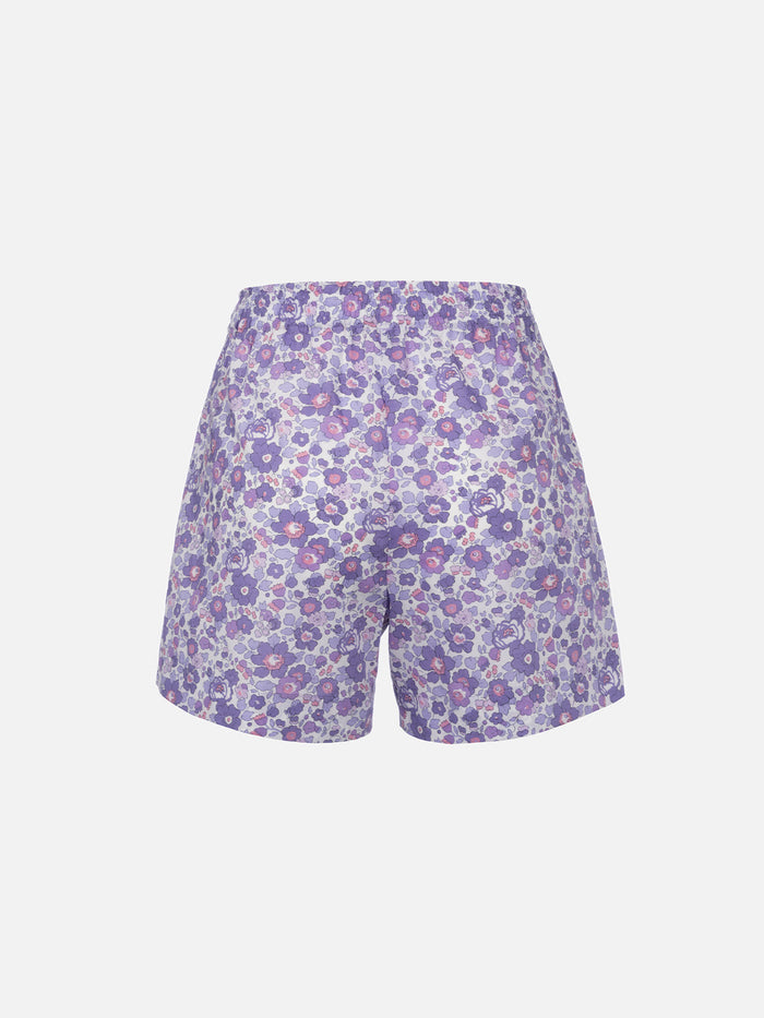 Meave Betsy Cotton Shorts | Special Edition Lilac Pant