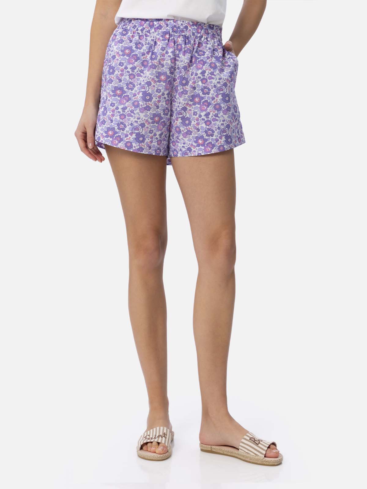 Meave Betsy Cotton Shorts | Special Edition Lilac Pant