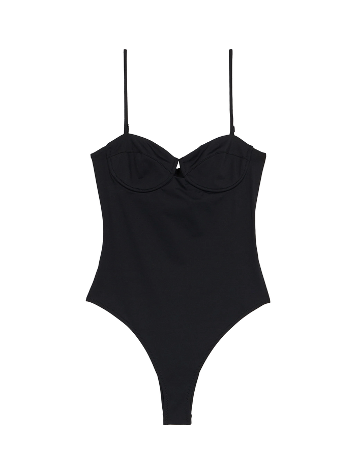 Medea Black Underwired One-Piece Swimsuit One Piece
