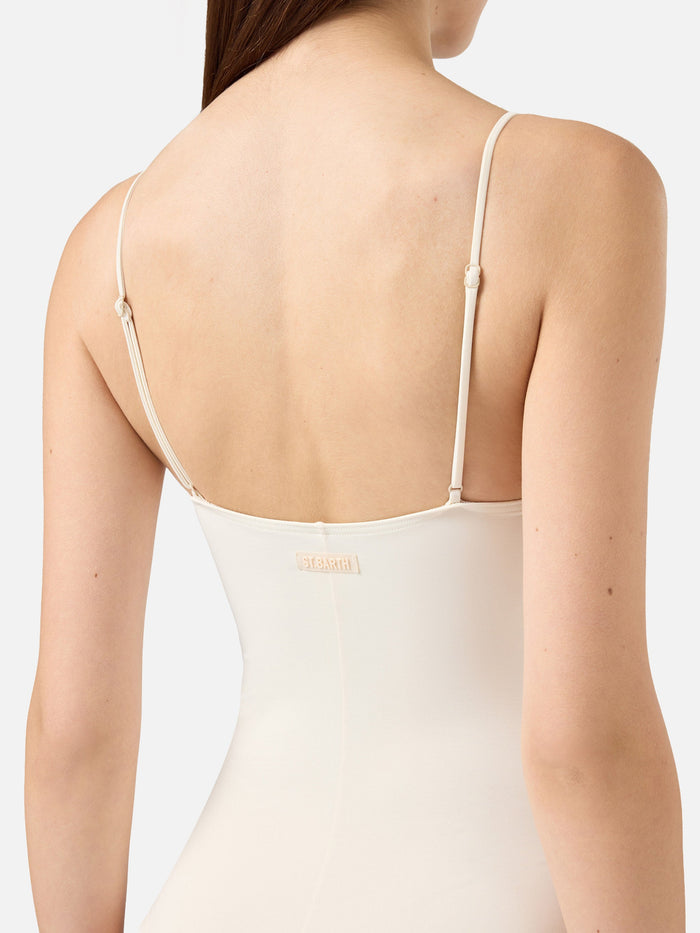 Medea Cream Underwired One-Piece Swimsuit White One Piece