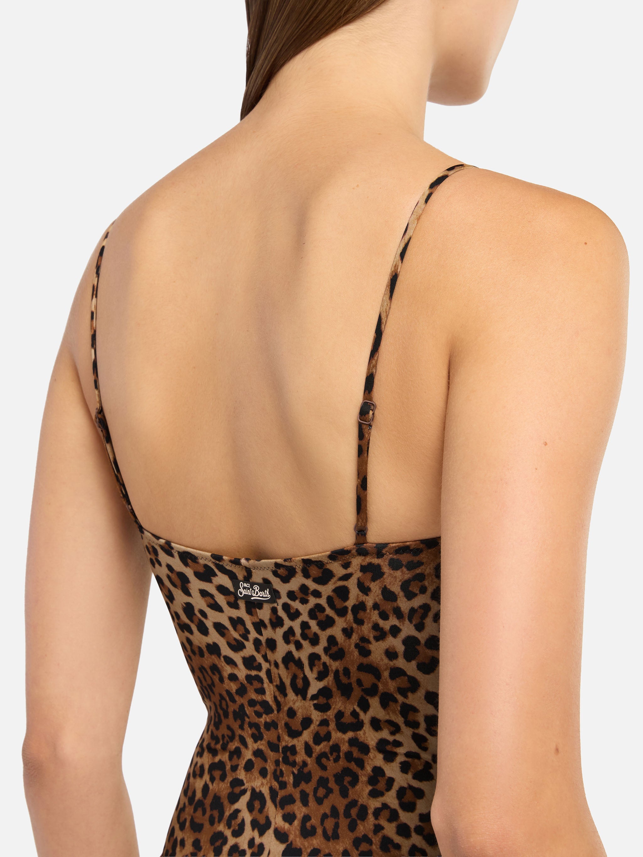 Medea Underwired One-Piece Swimsuit With Animalier Print White One Piece
