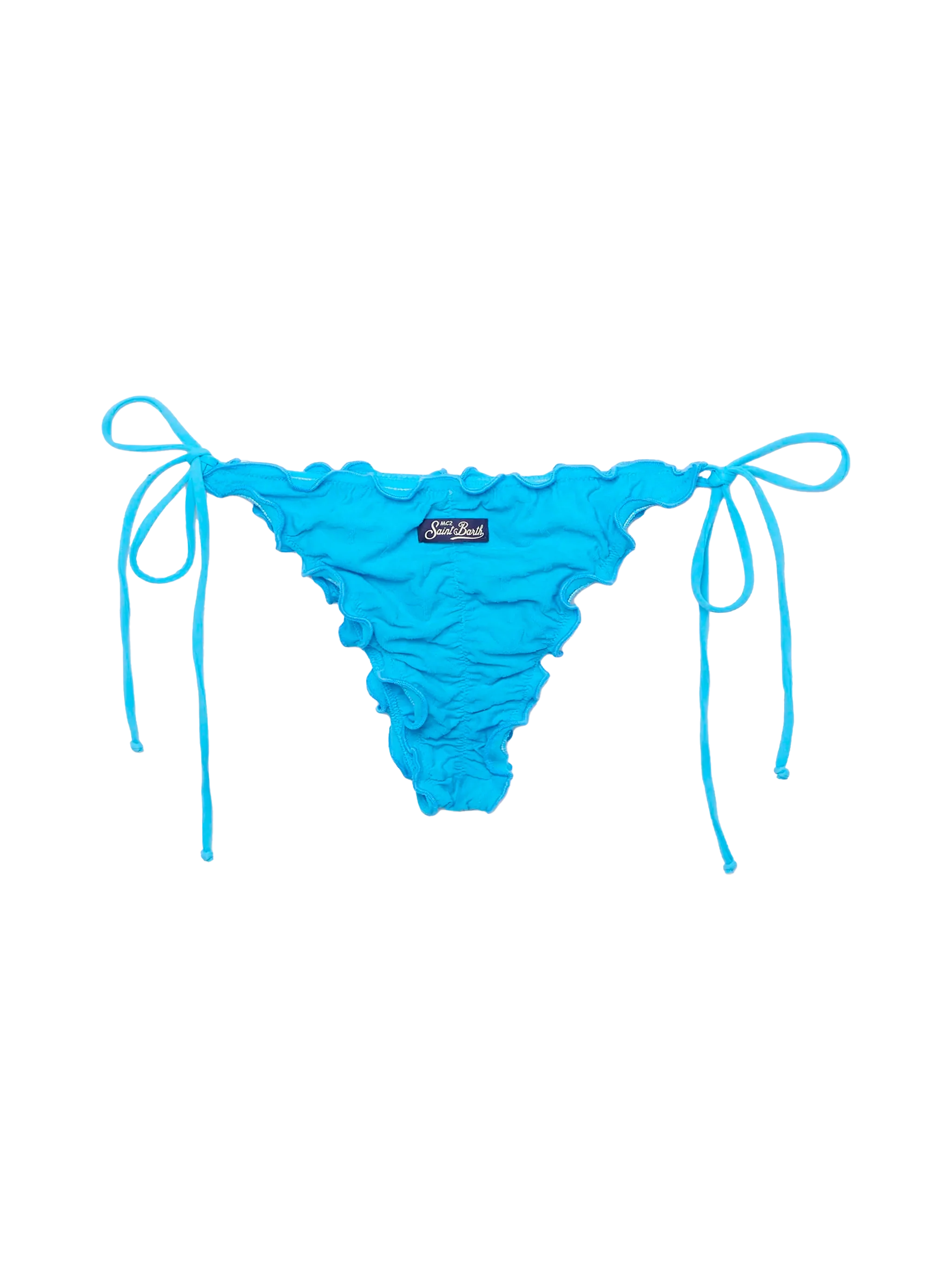 Miami Starfish Embossed Cheeky Swim Briefs Sky Bottom