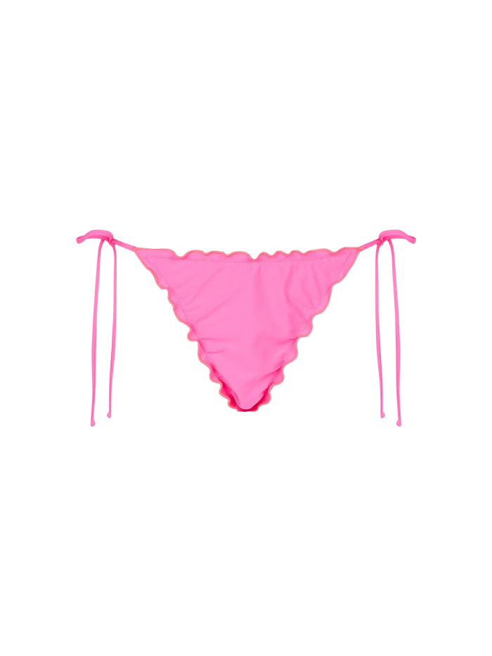 Fluo Pink Miami Cheeky Swim Briefs Bottom