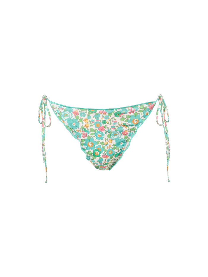 Miami Betsy Cheeky Swim Briefs | Special Edition Green Bottom