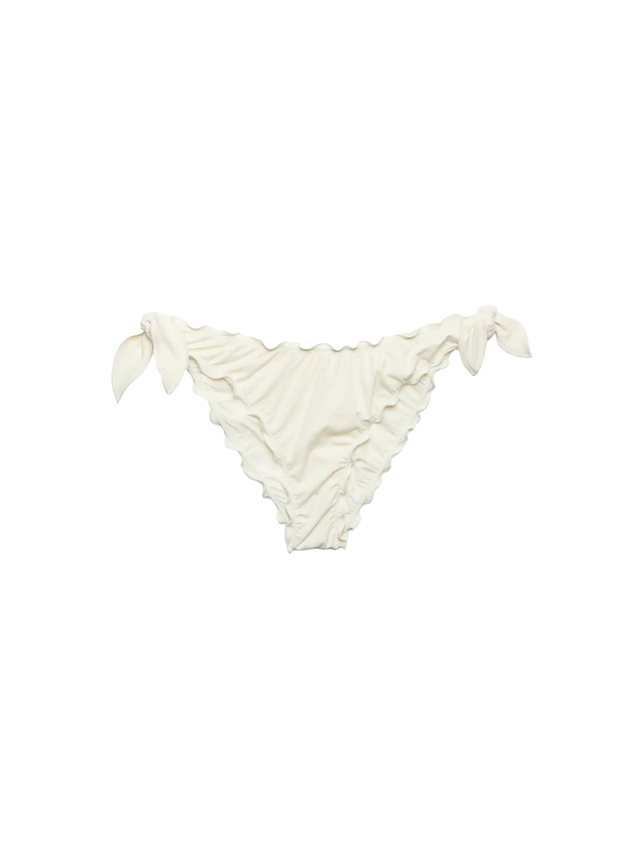 Moon Cream Classic Swim Briefs White Bottom