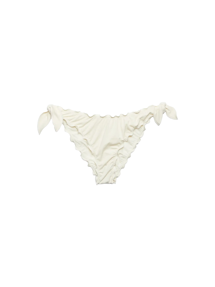 Moon Cream Classic Swim Briefs White Bottom