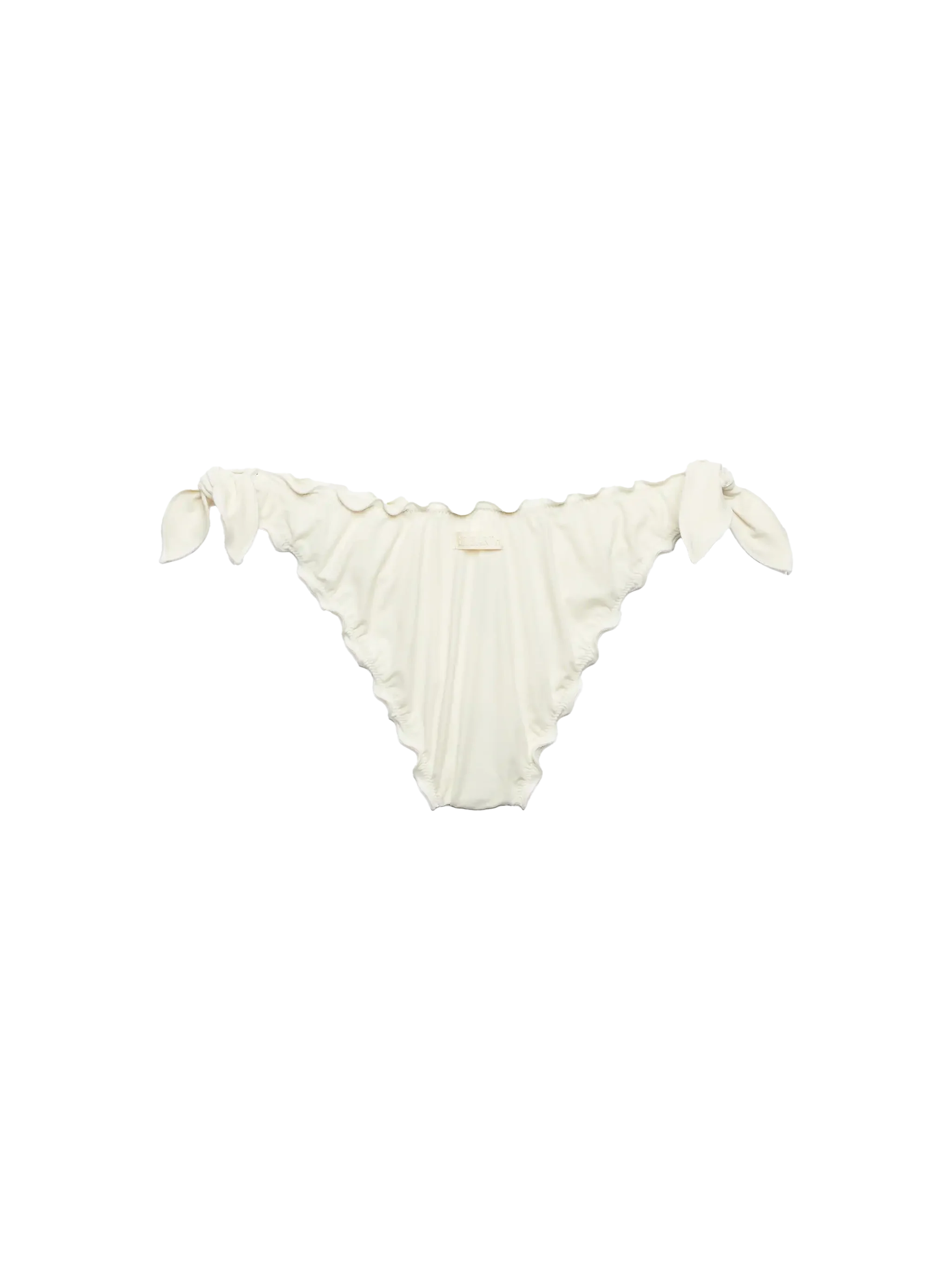 Moon Cream Classic Swim Briefs White Bottom