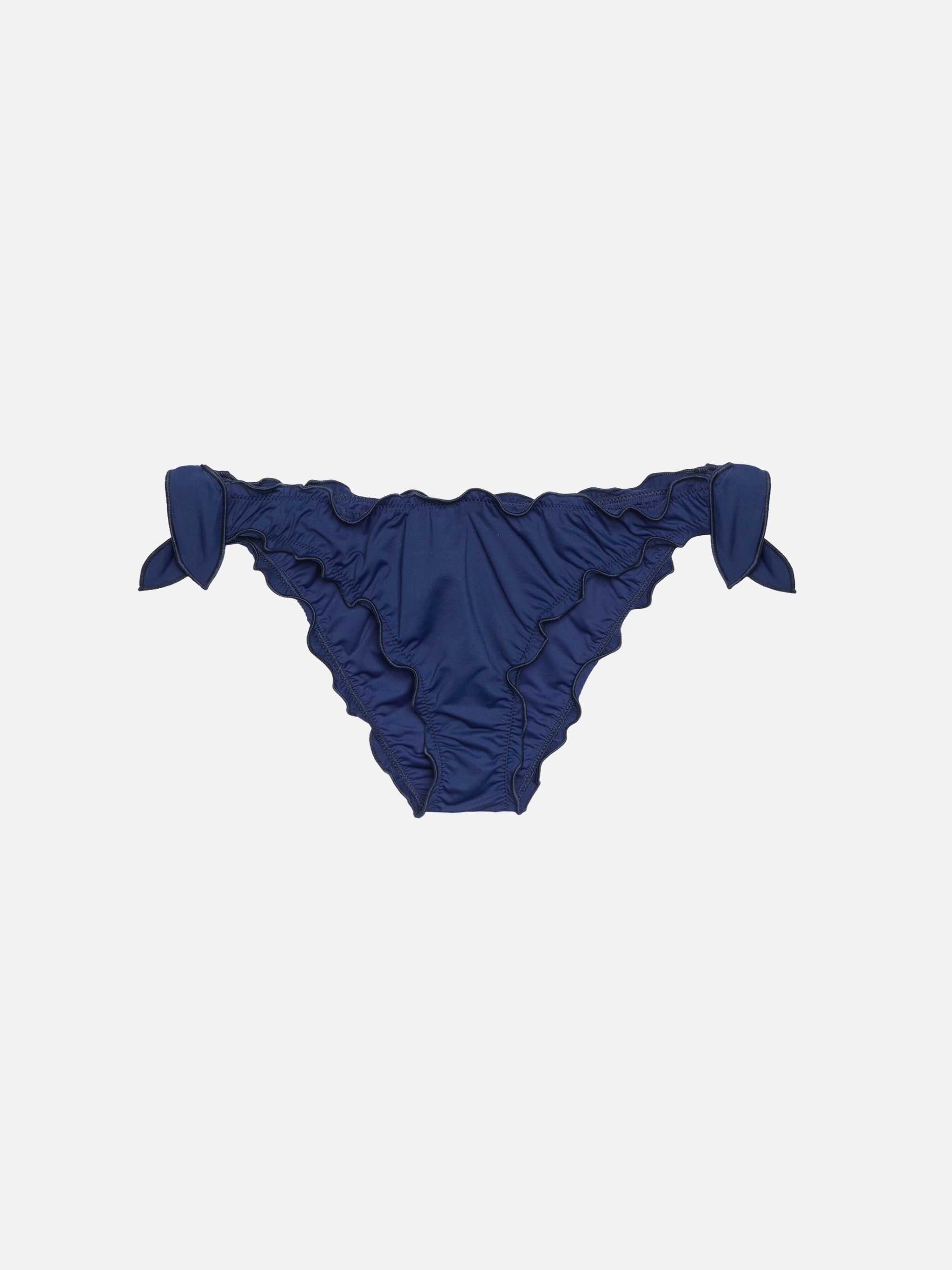 Moon Navy Blue Classic Swim Briefs Bottom