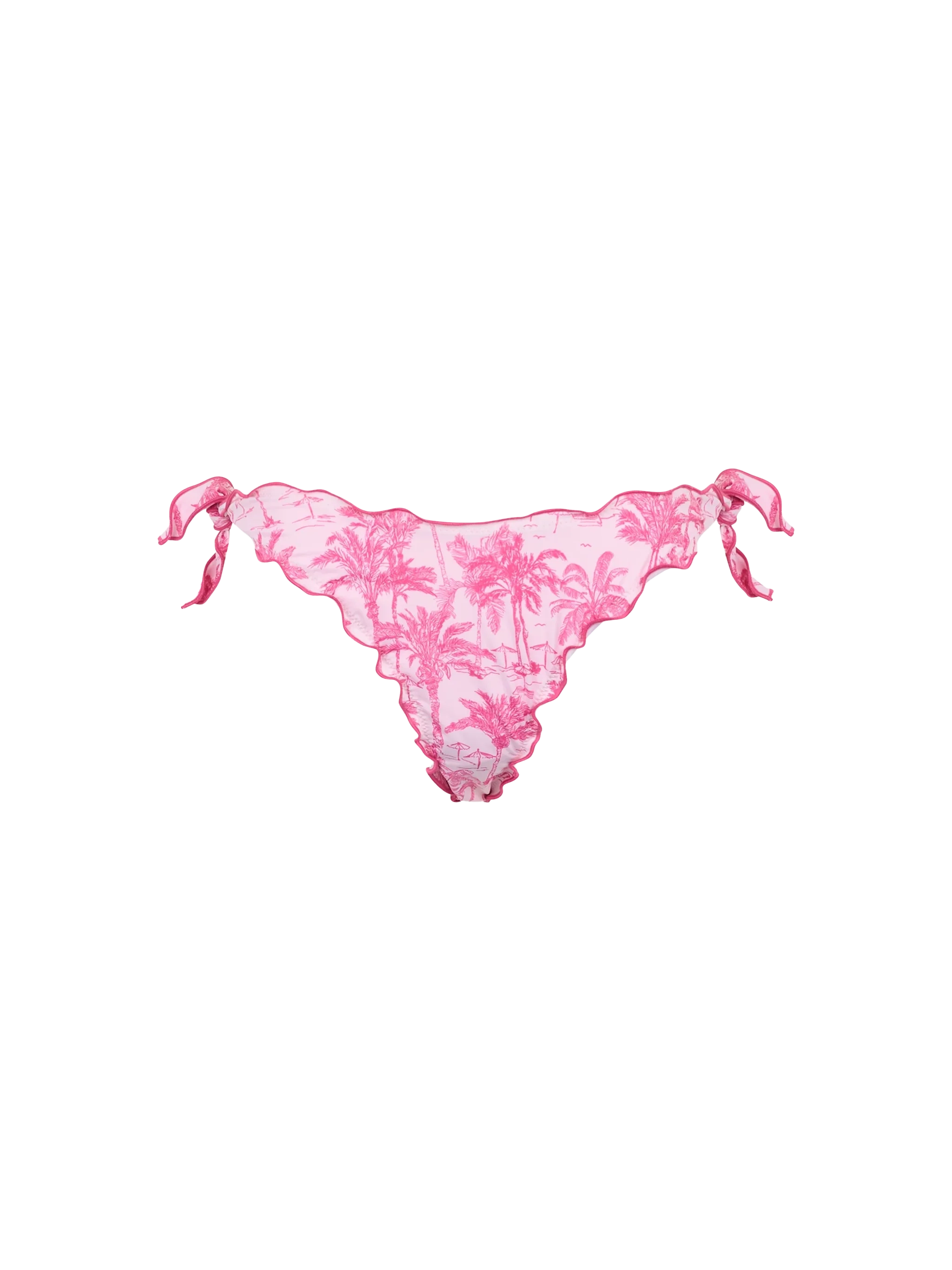 Moon Toile De Jouy Swim Briefs Pink Bottom