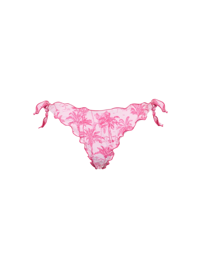 Moon Toile De Jouy Swim Briefs Pink Bottom