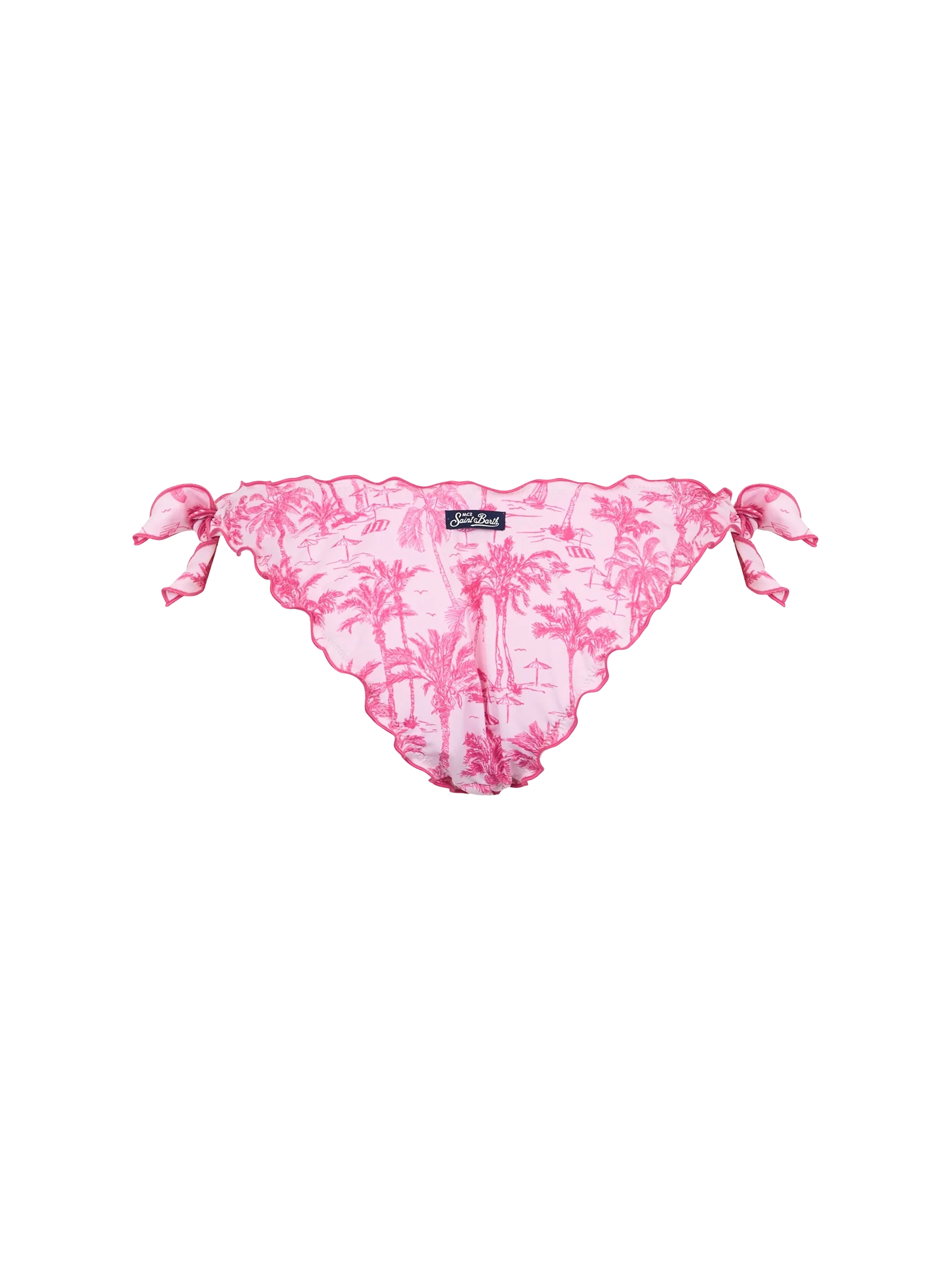 Moon Toile De Jouy Swim Briefs Pink Bottom