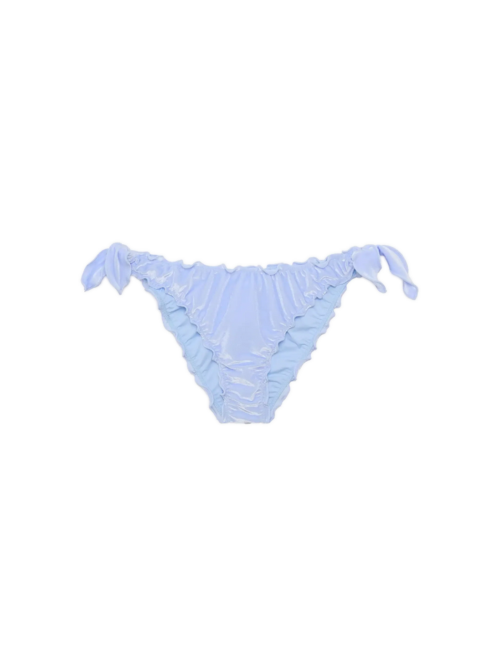 Moon Light Blue Velvet Classic Swim Briefs Sky Bottom