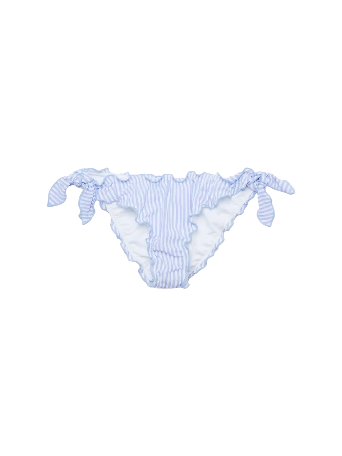 Moon Seersucker Classic Swim Briefs With Striped Print Sky Bottom