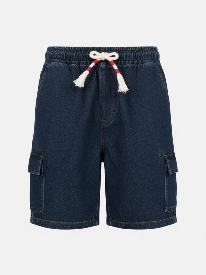Marseille Jr Denim Bemuda Blue Short Pant