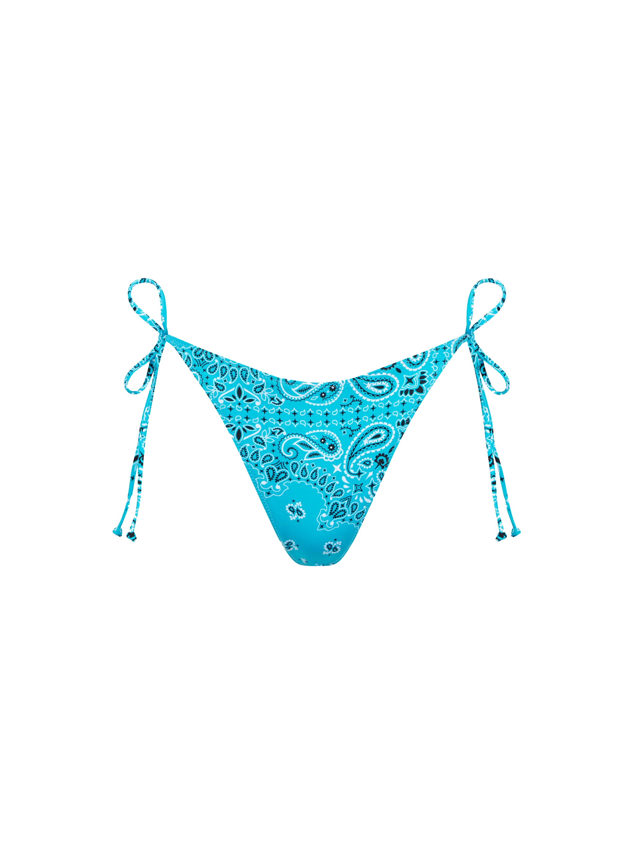 Light Blue Bandana Marielle Swim Briefs Bottom